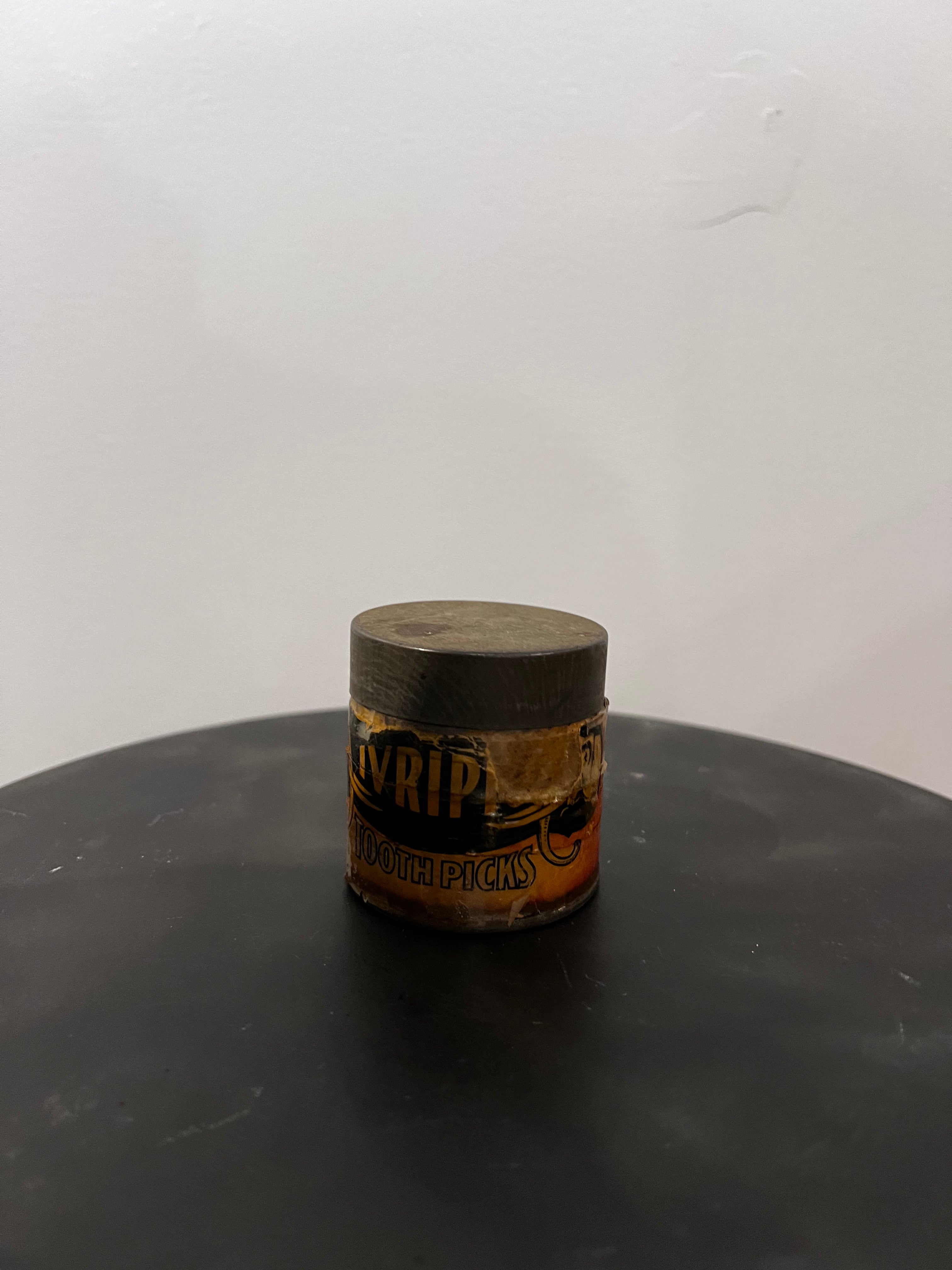 Vintage Toothpick Tin