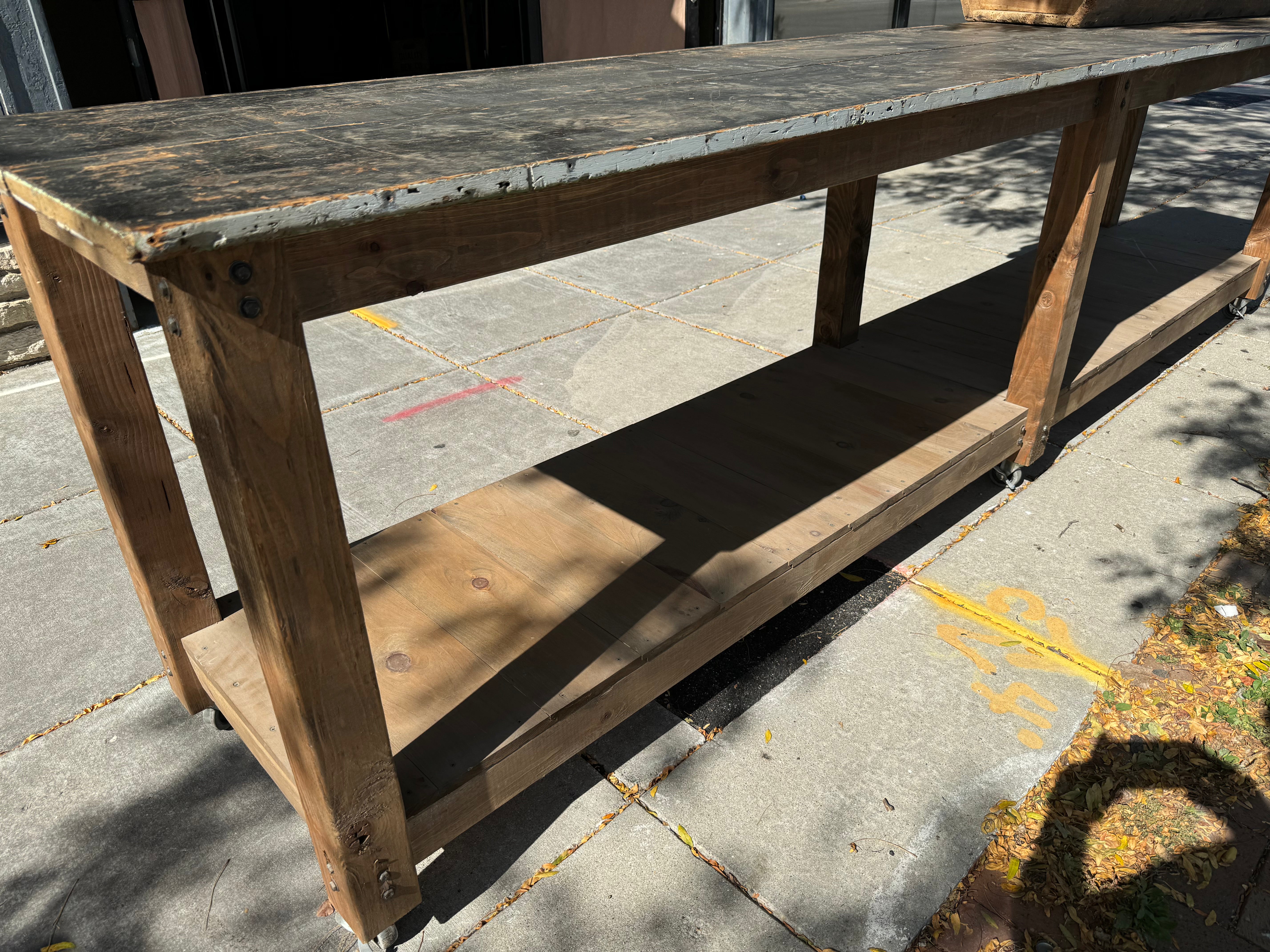 Long Wood Table
