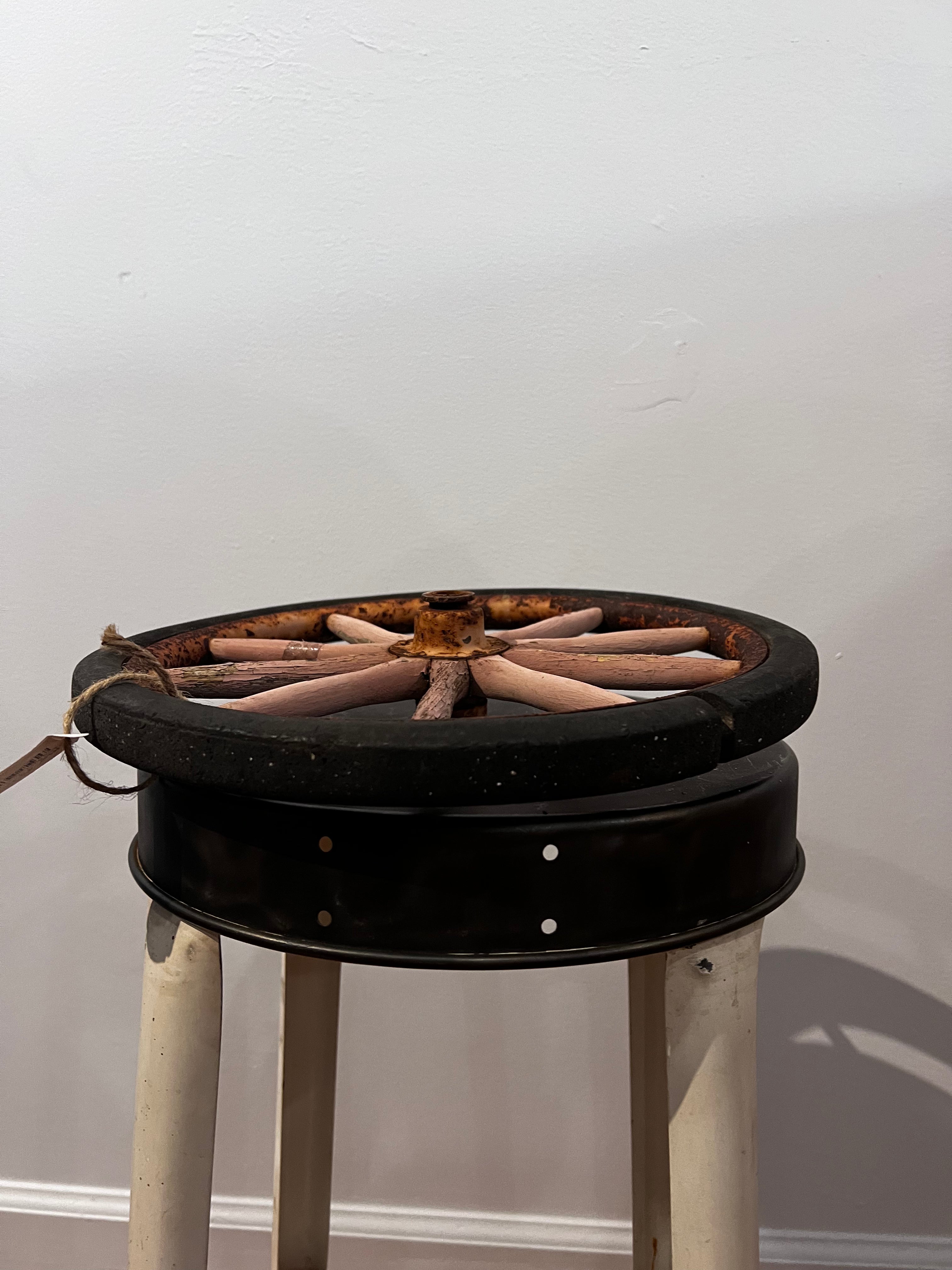 Antique Wooden Buggy Wheel