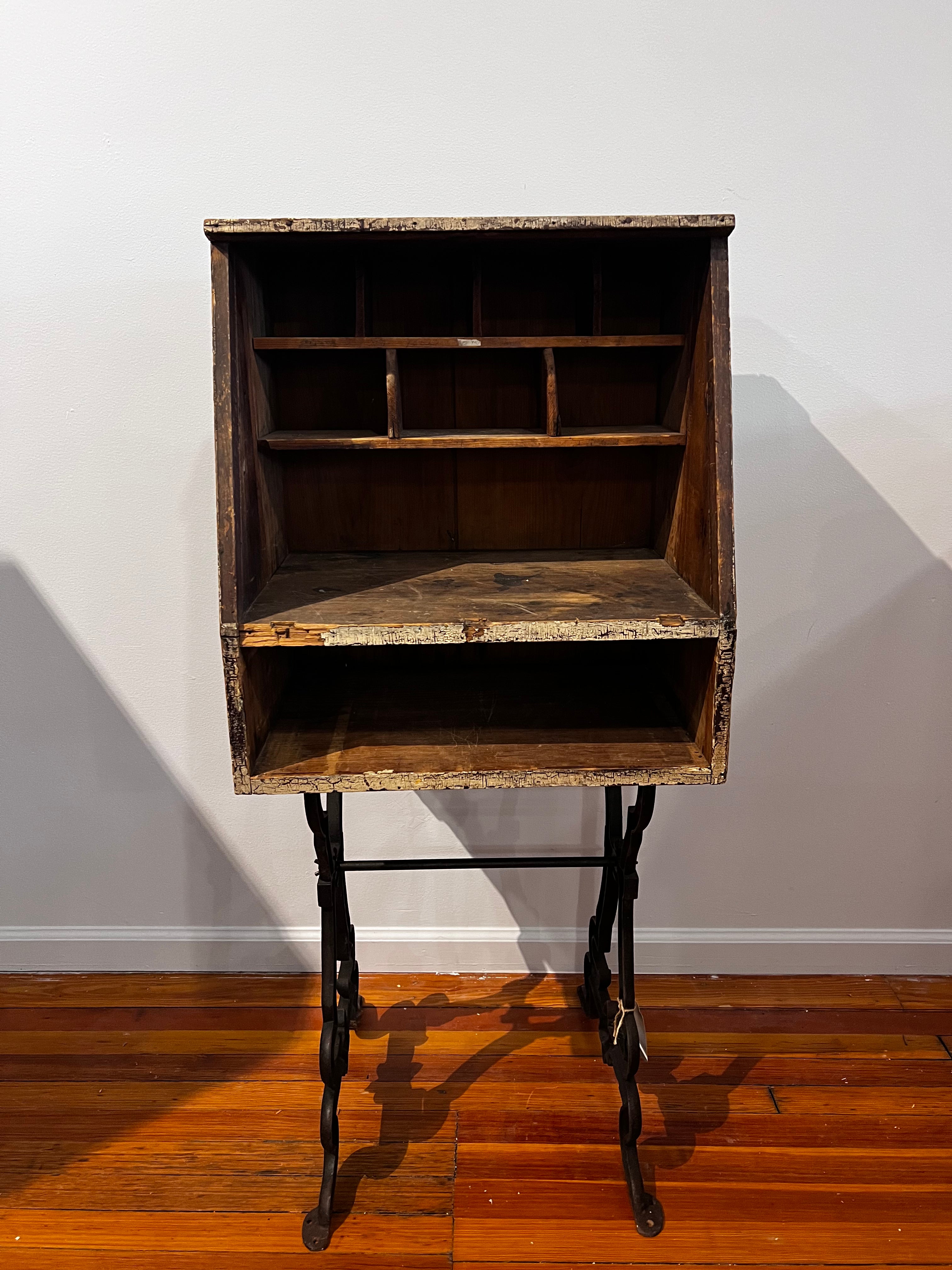 Cast Iron Desk Cubby