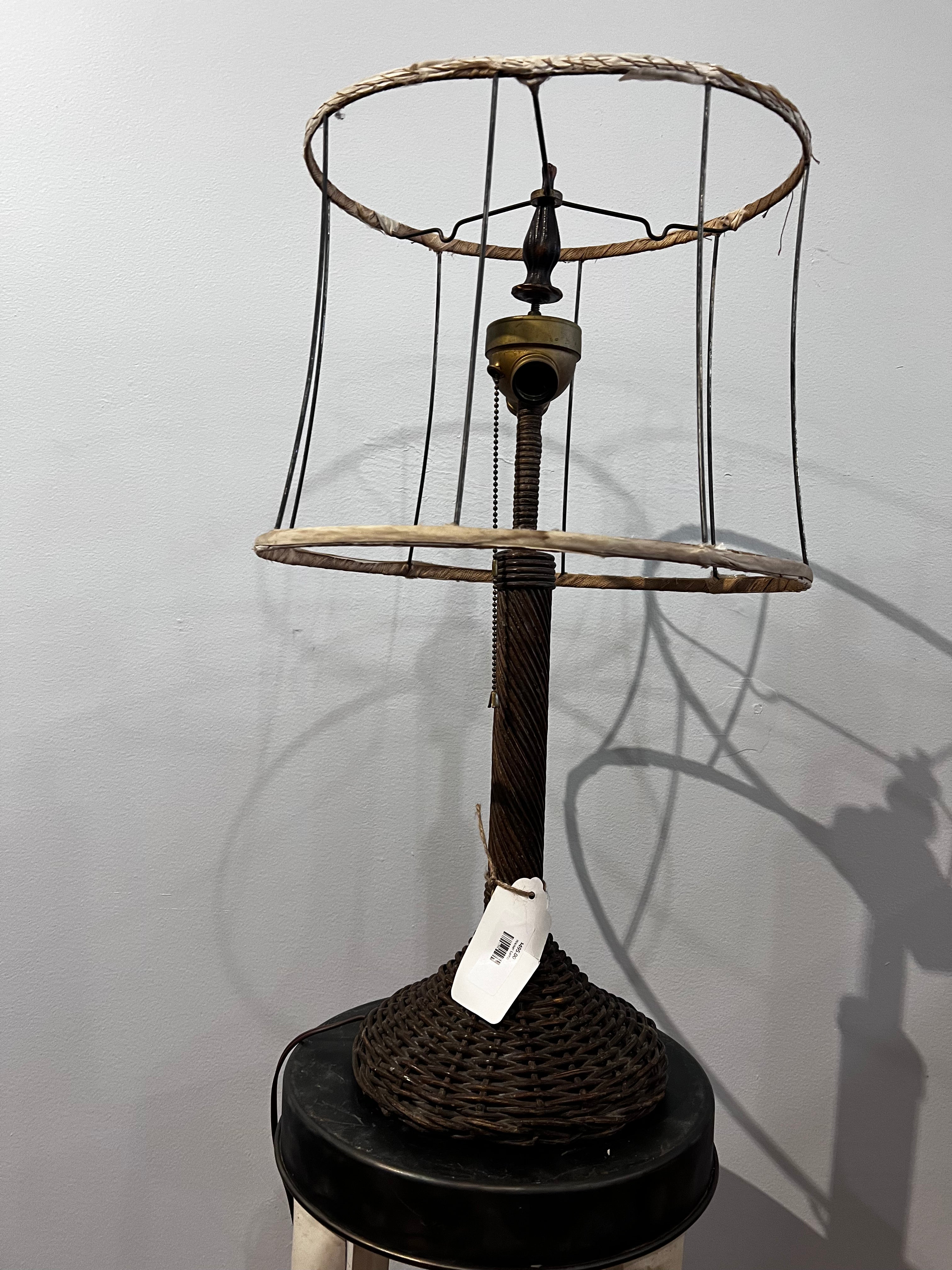 Wicker Lamp