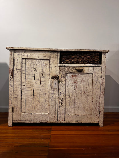 Cream Console Cupboard