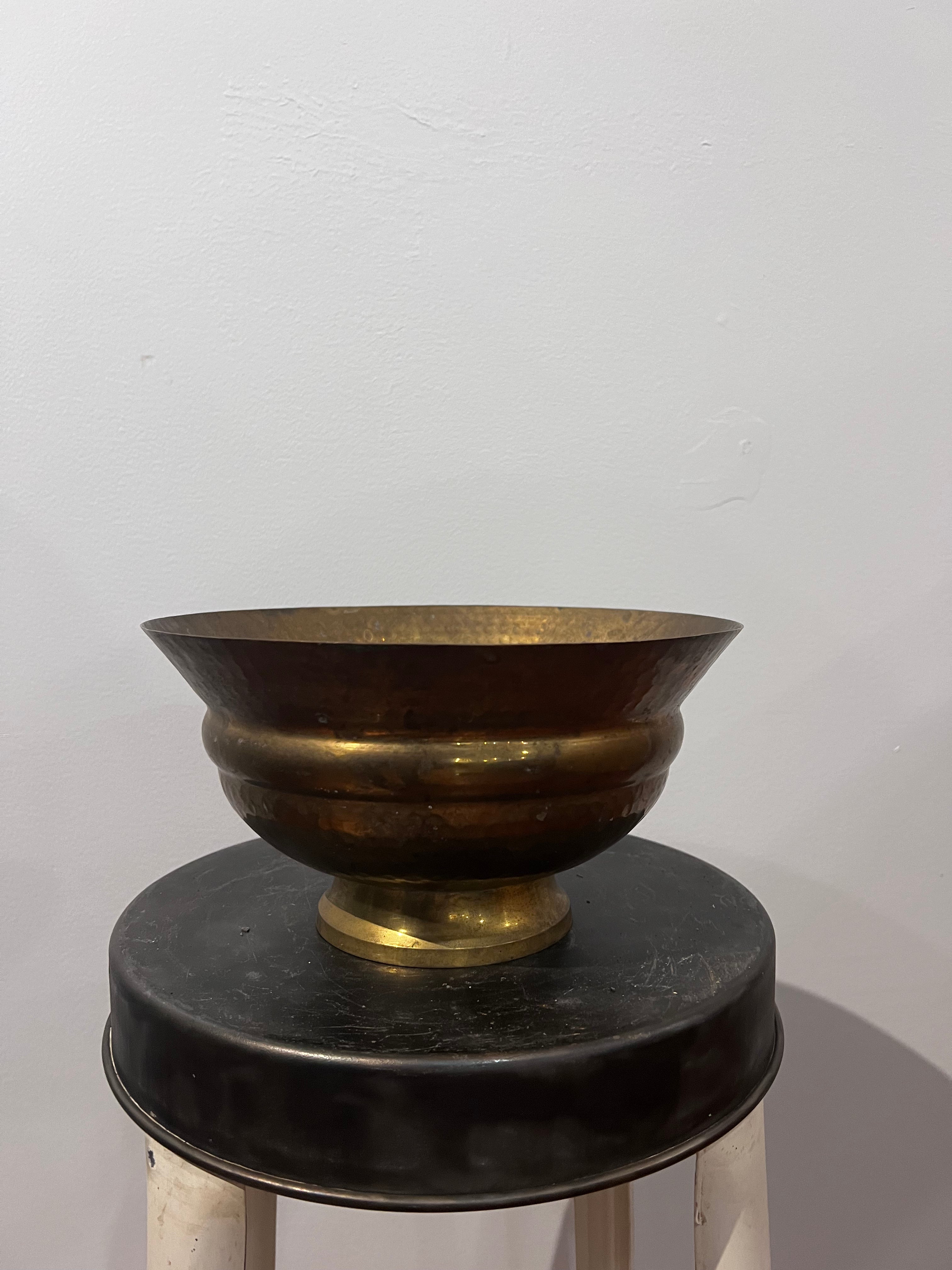 Vintage Brass Compote