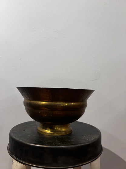 Vintage Brass Compote