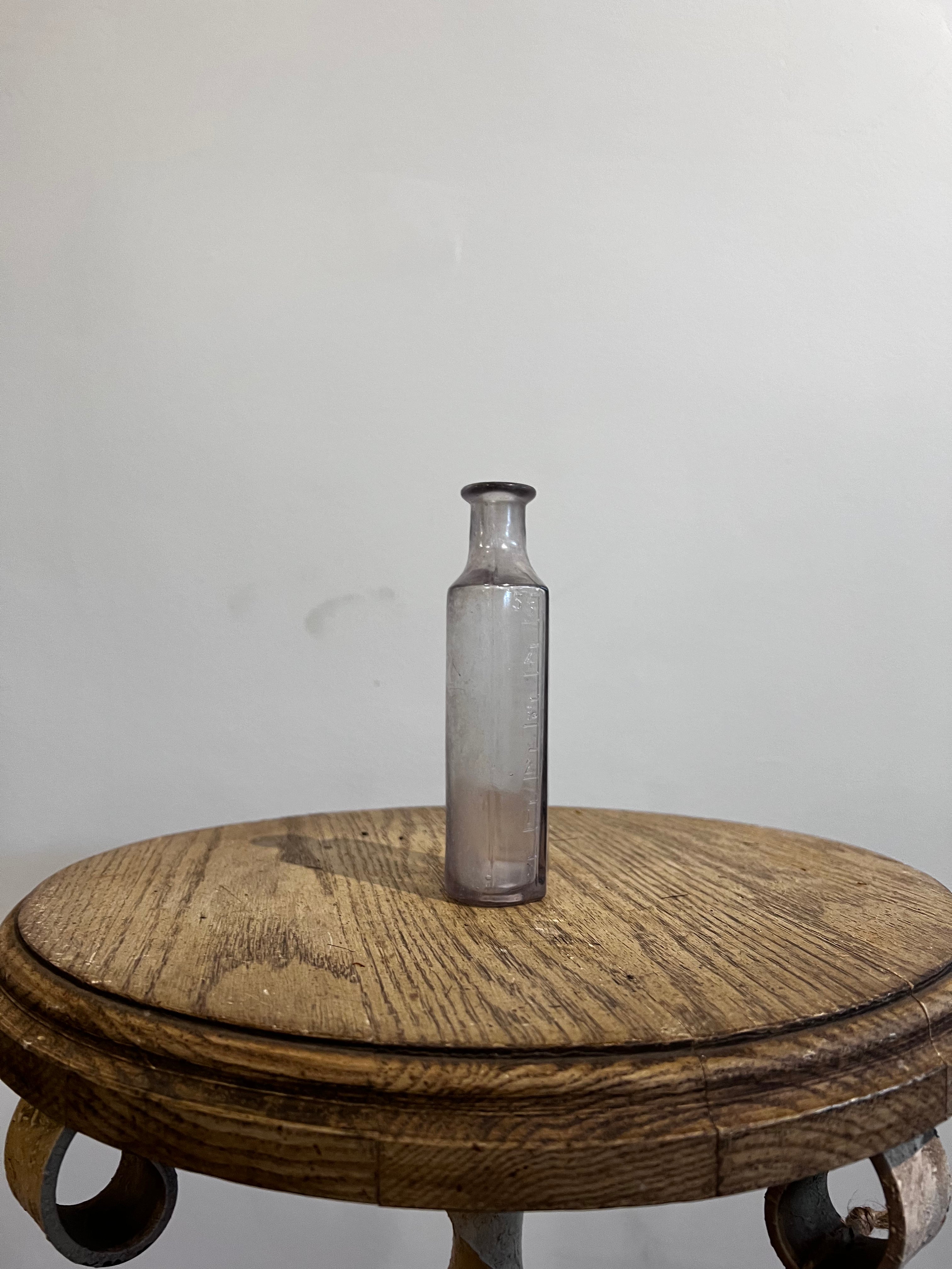 Vintage tinted water bottle