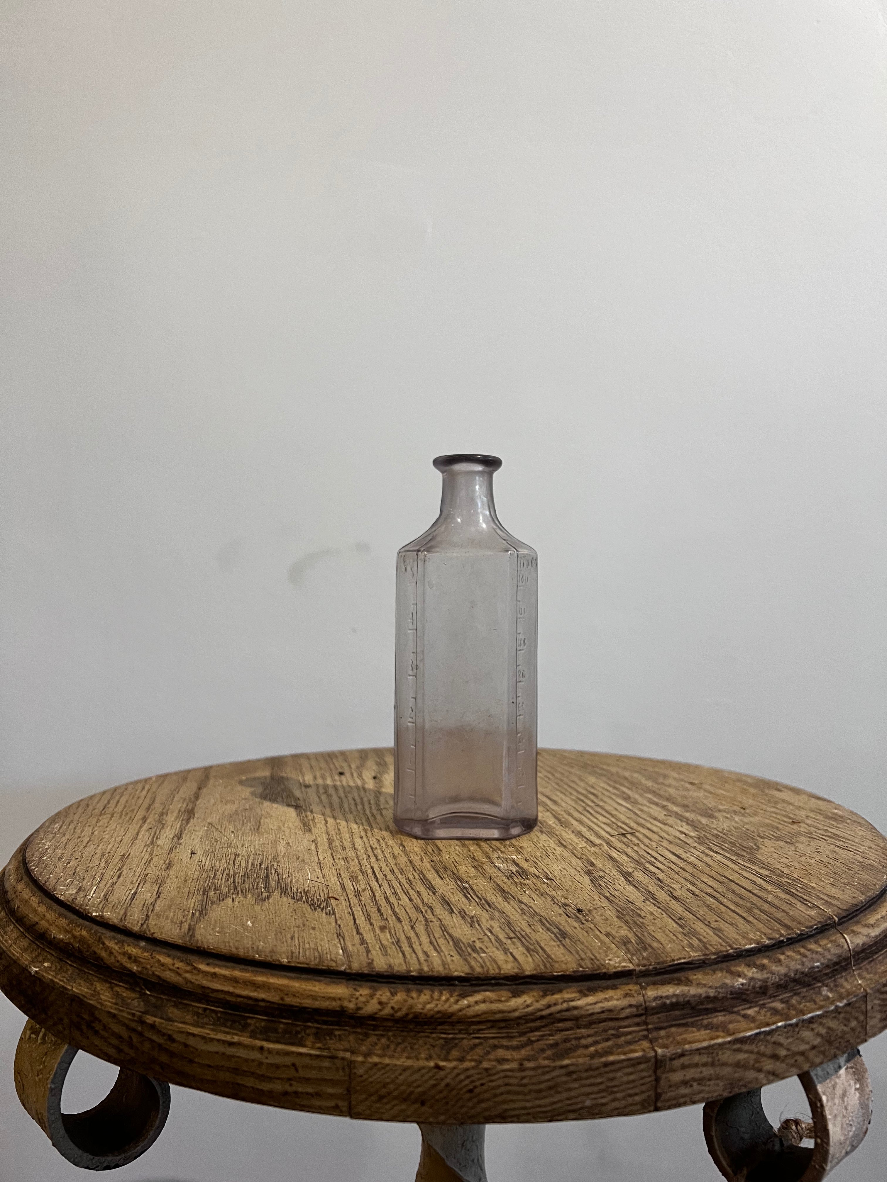 Vintage tinted water bottle