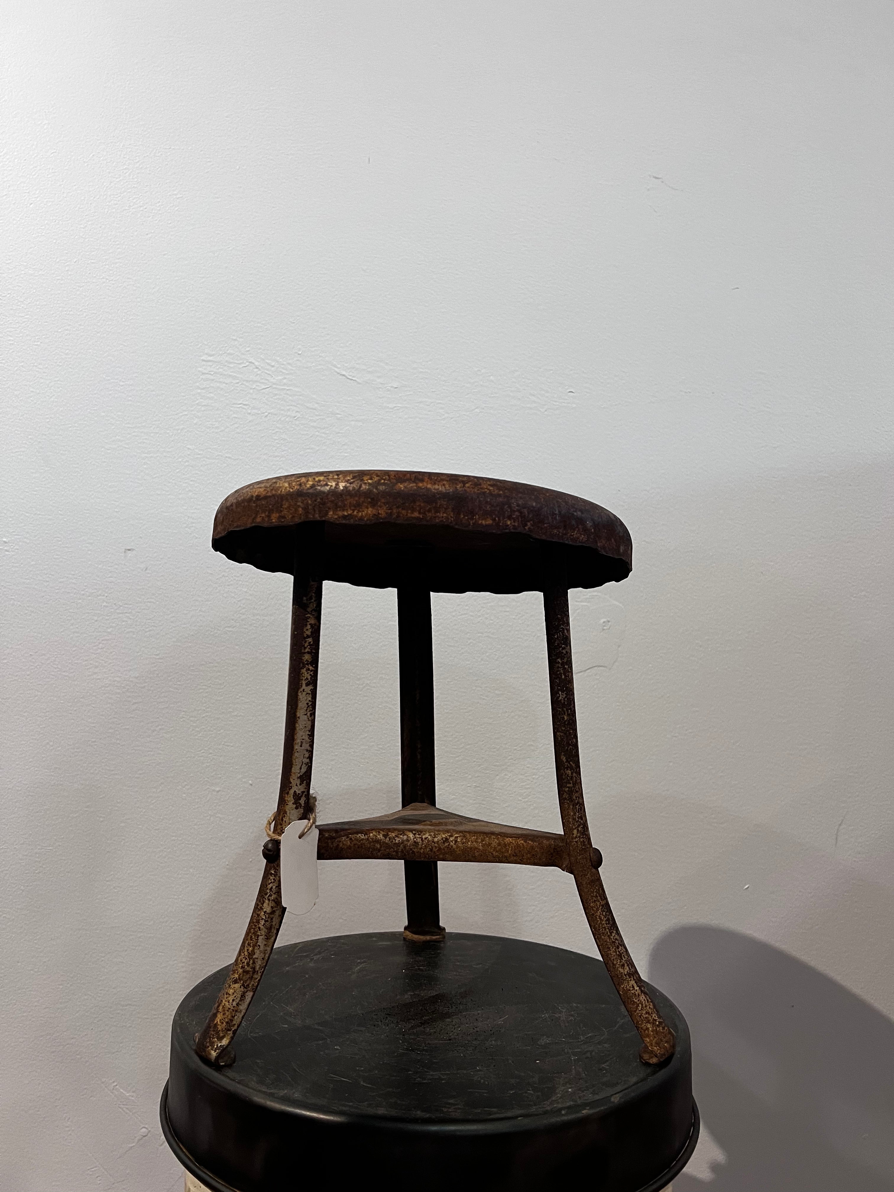 Antique Milk Stool