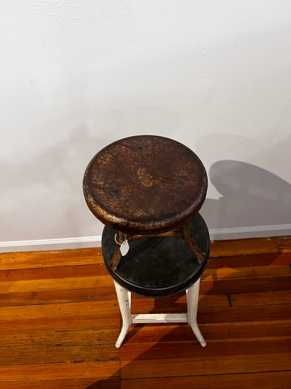 Antique Milk Stool