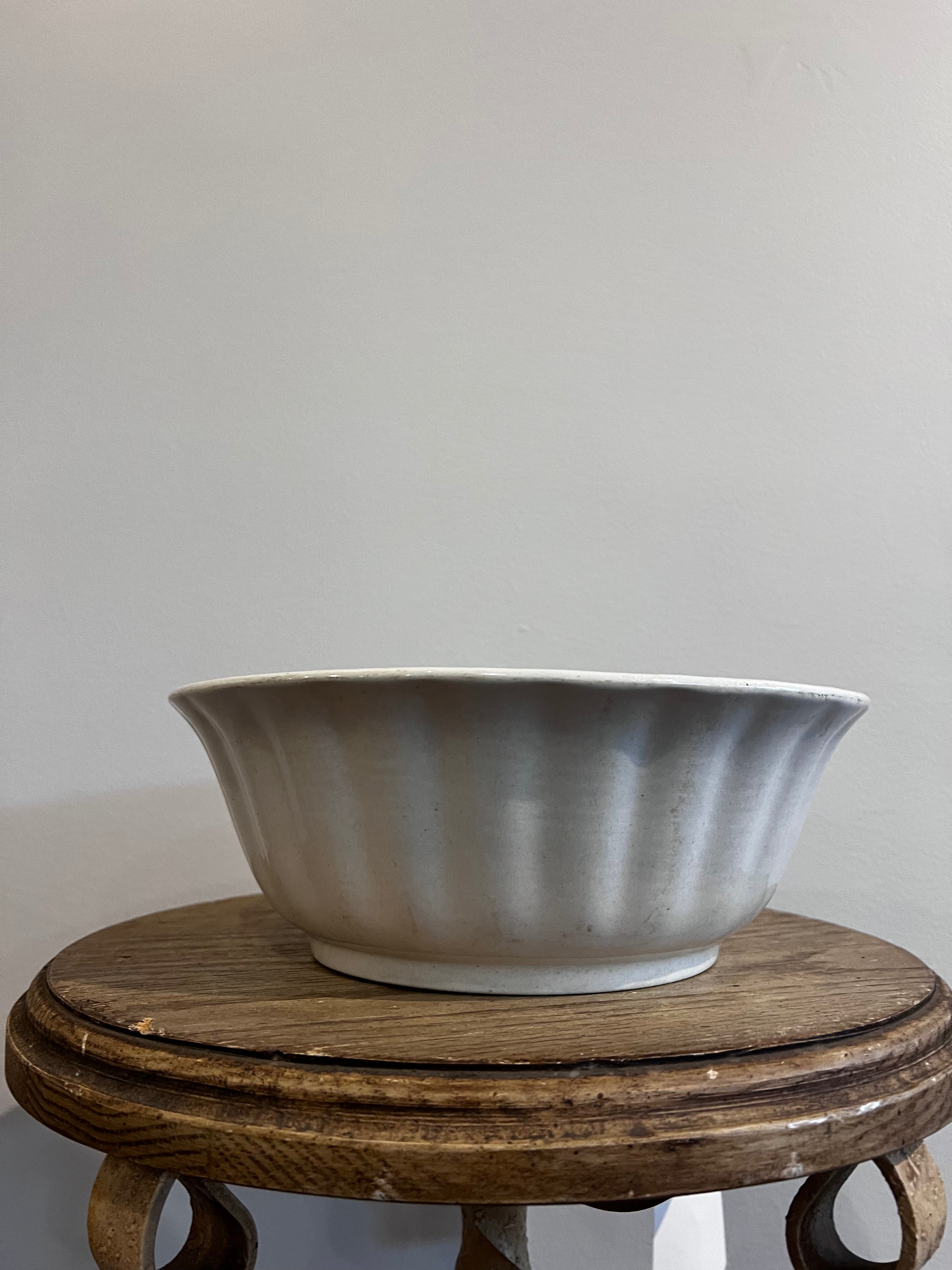 White Ceramic Bowl