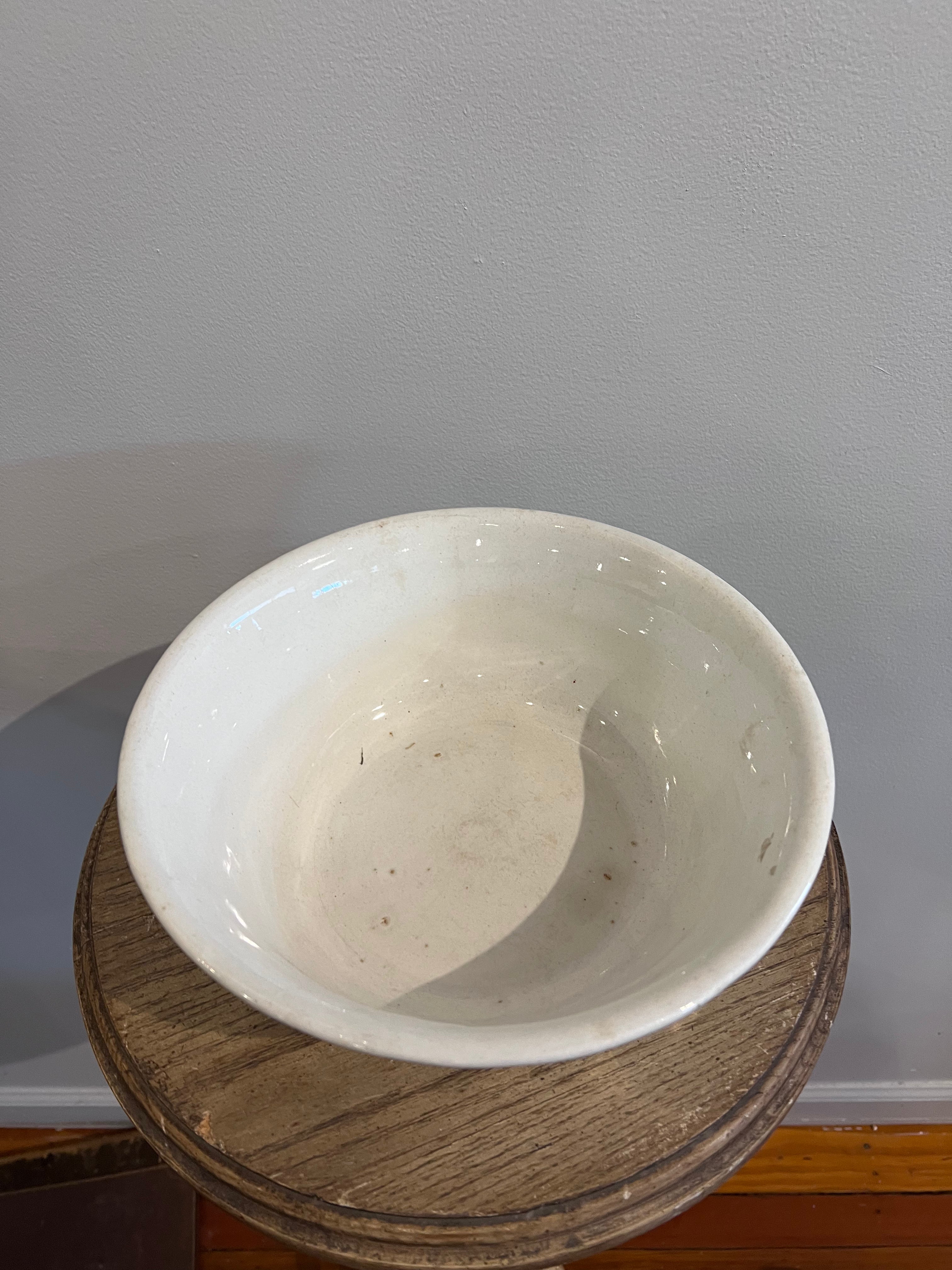 White Ceramic Bowl