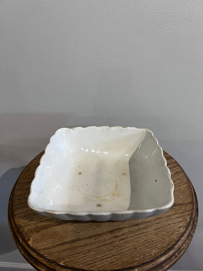 Meakin Square Ceramic Bowl