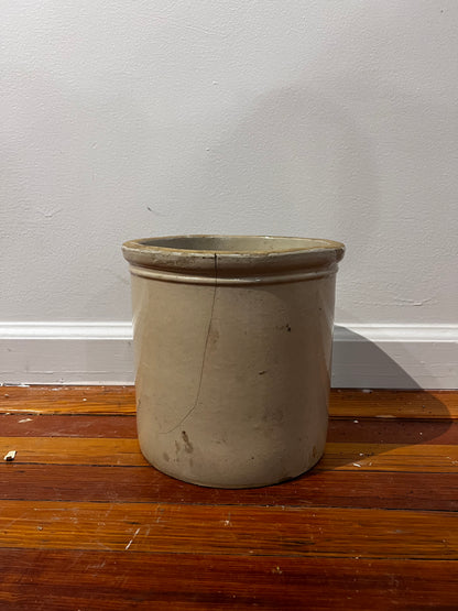 Stoneware Crock (damaged)