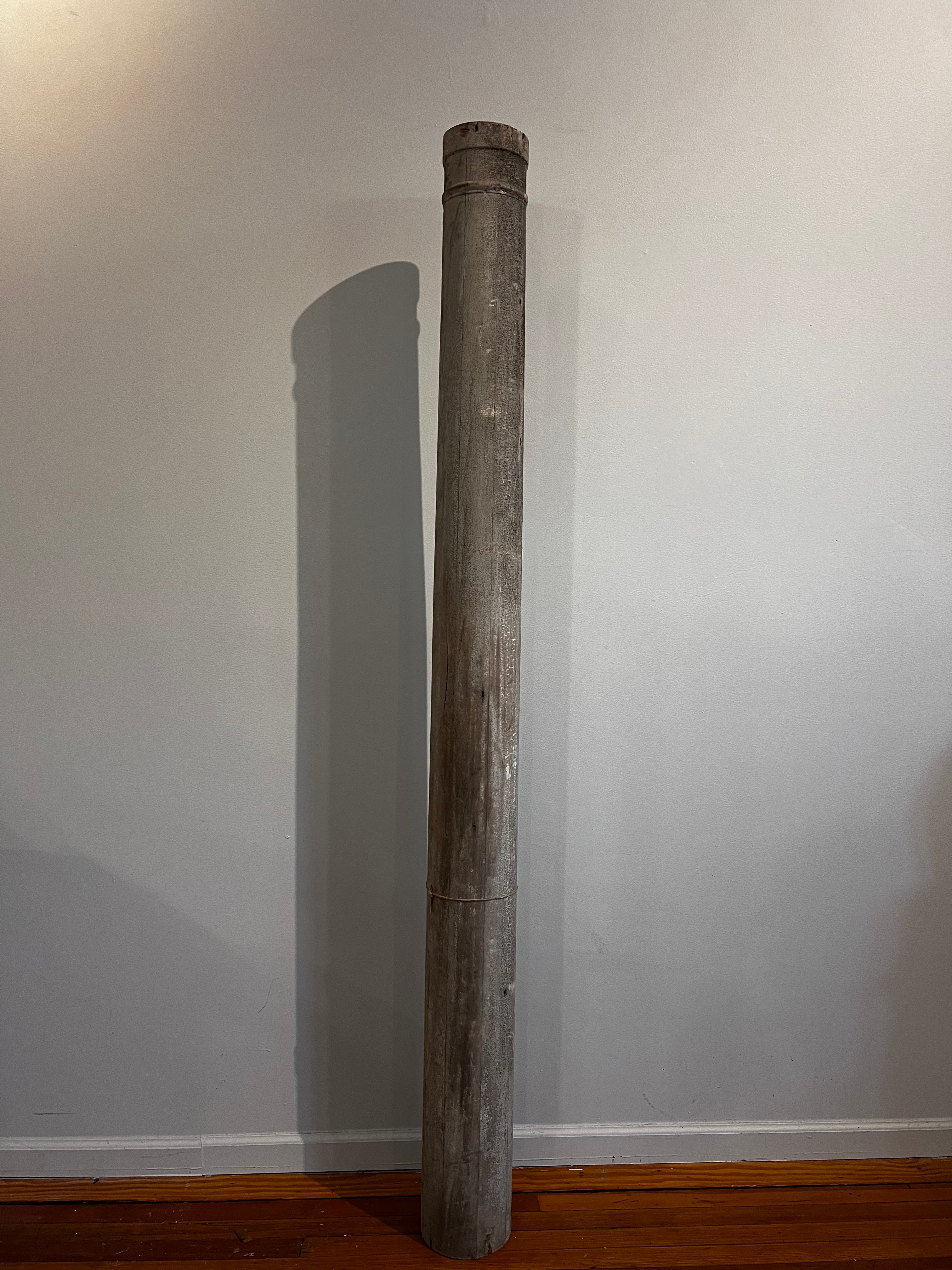 Grey Porch Column