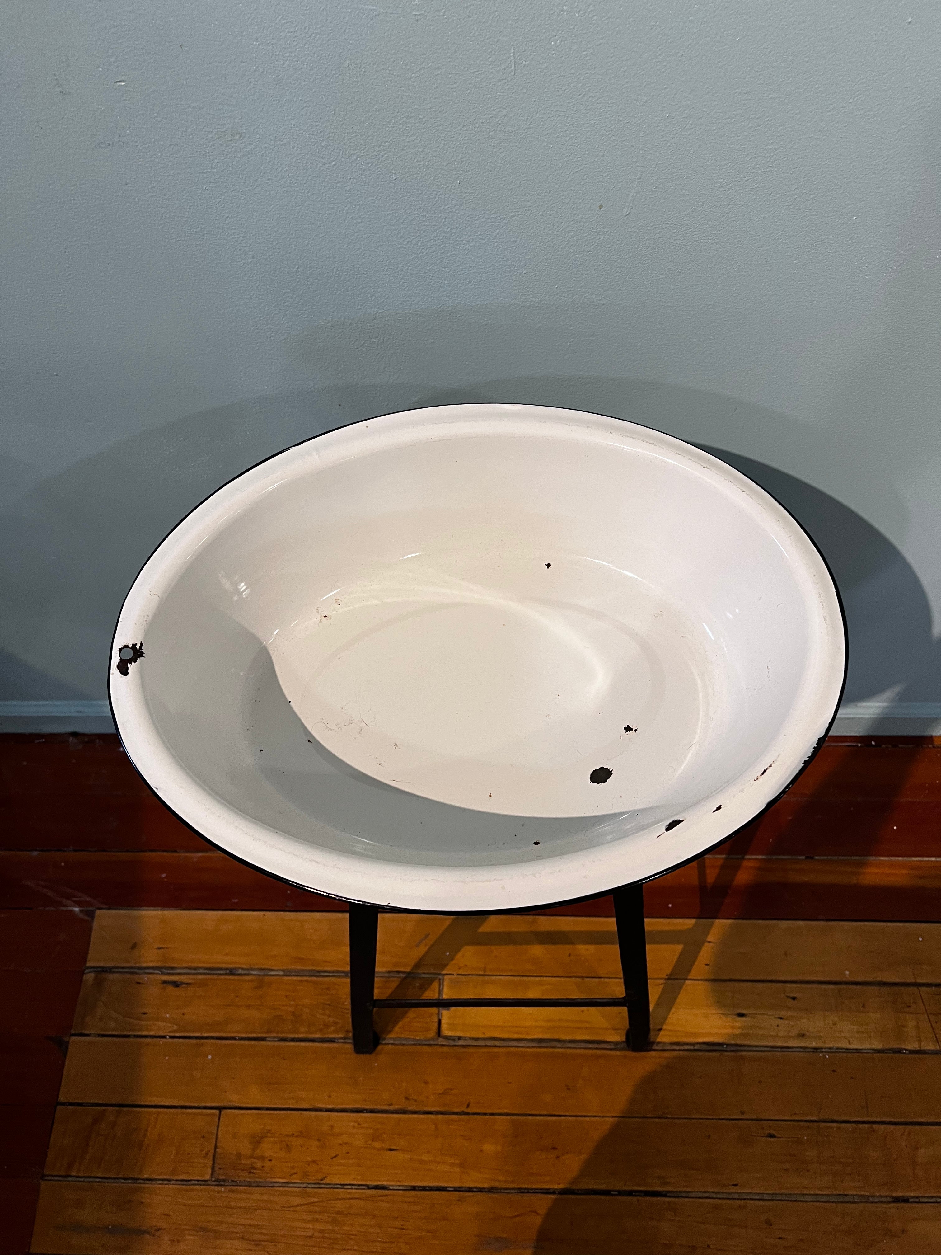 Enamelware Basin
