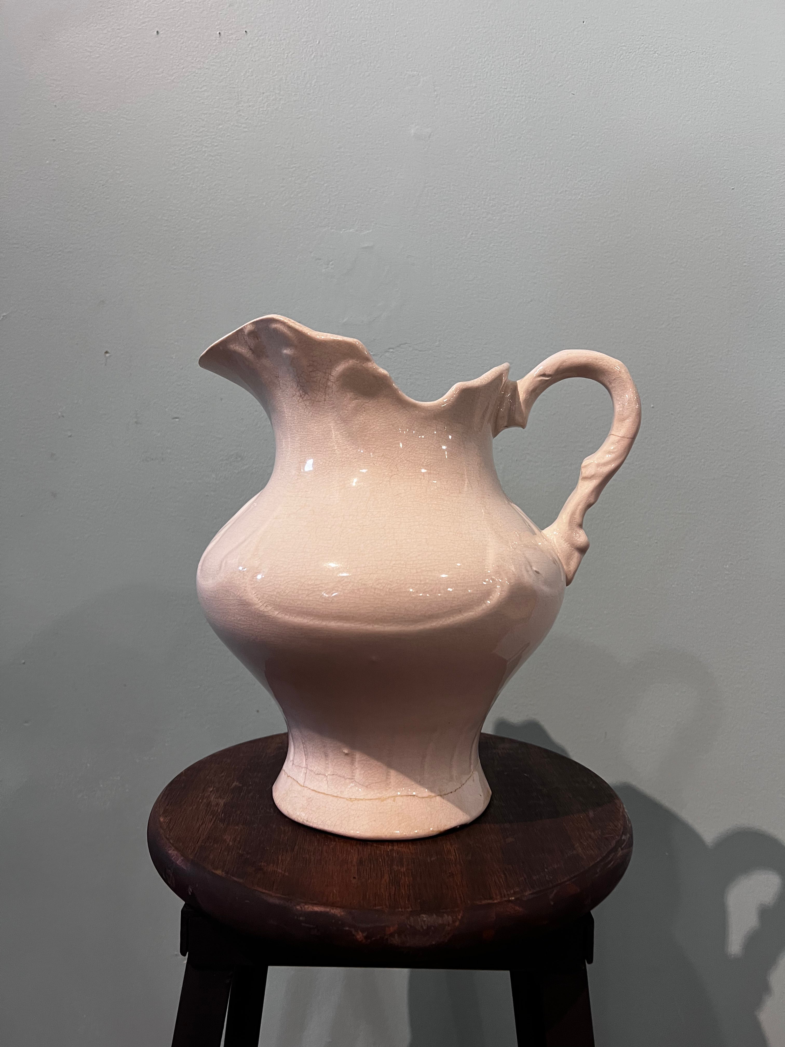 Ceramic 1800's Pitcher