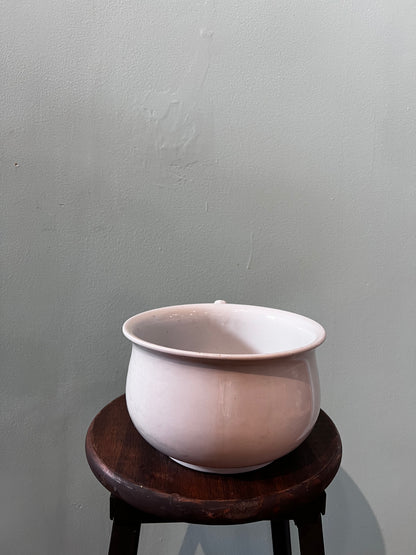 White Ceramic Chamber Pot