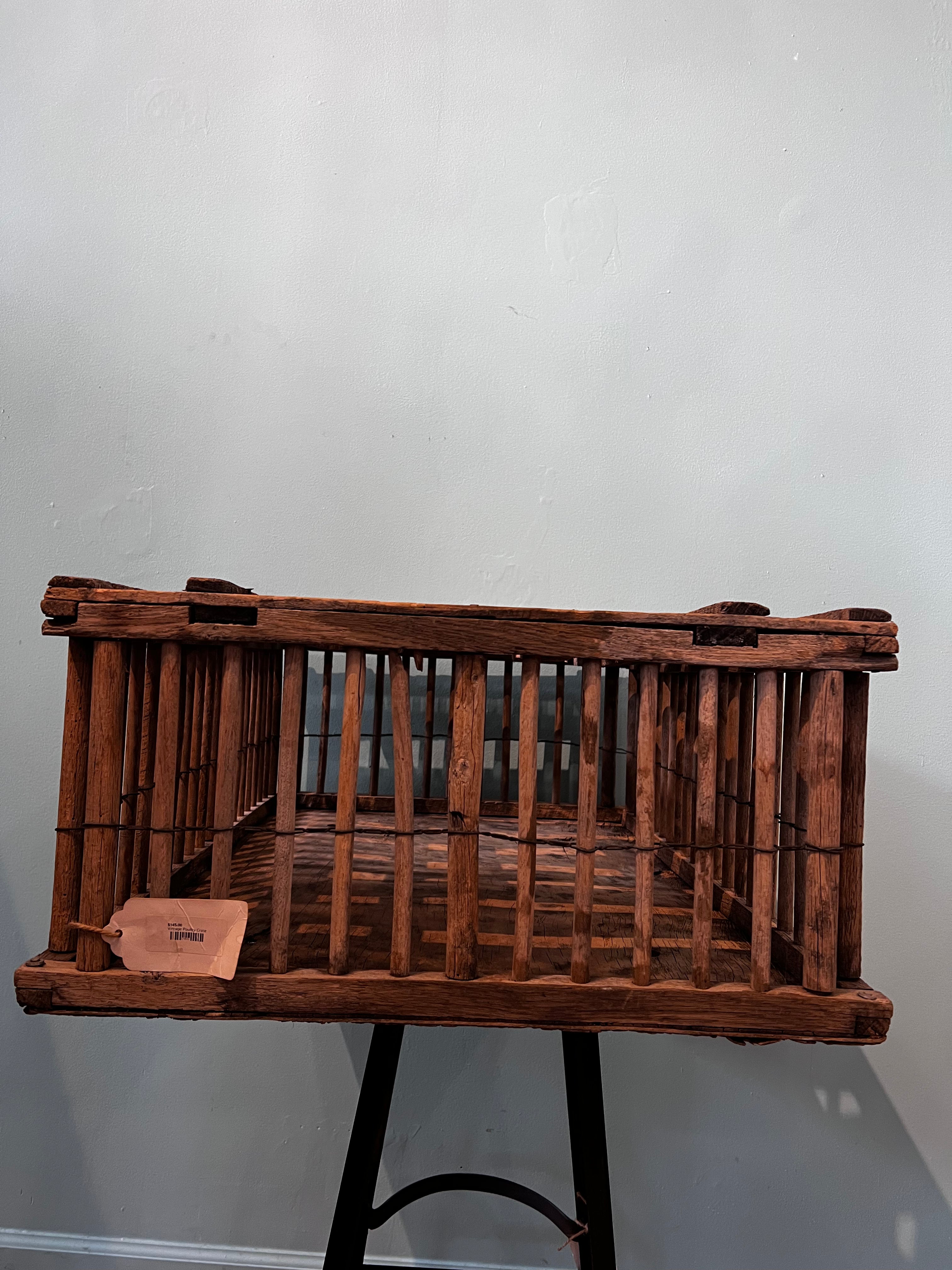 Vintage Poultry Crate