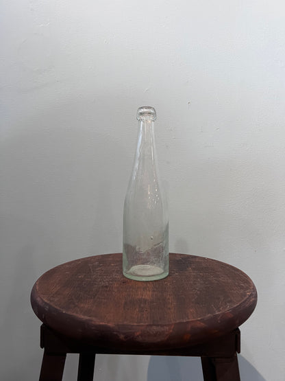 Clear Glass Vintage Bottle