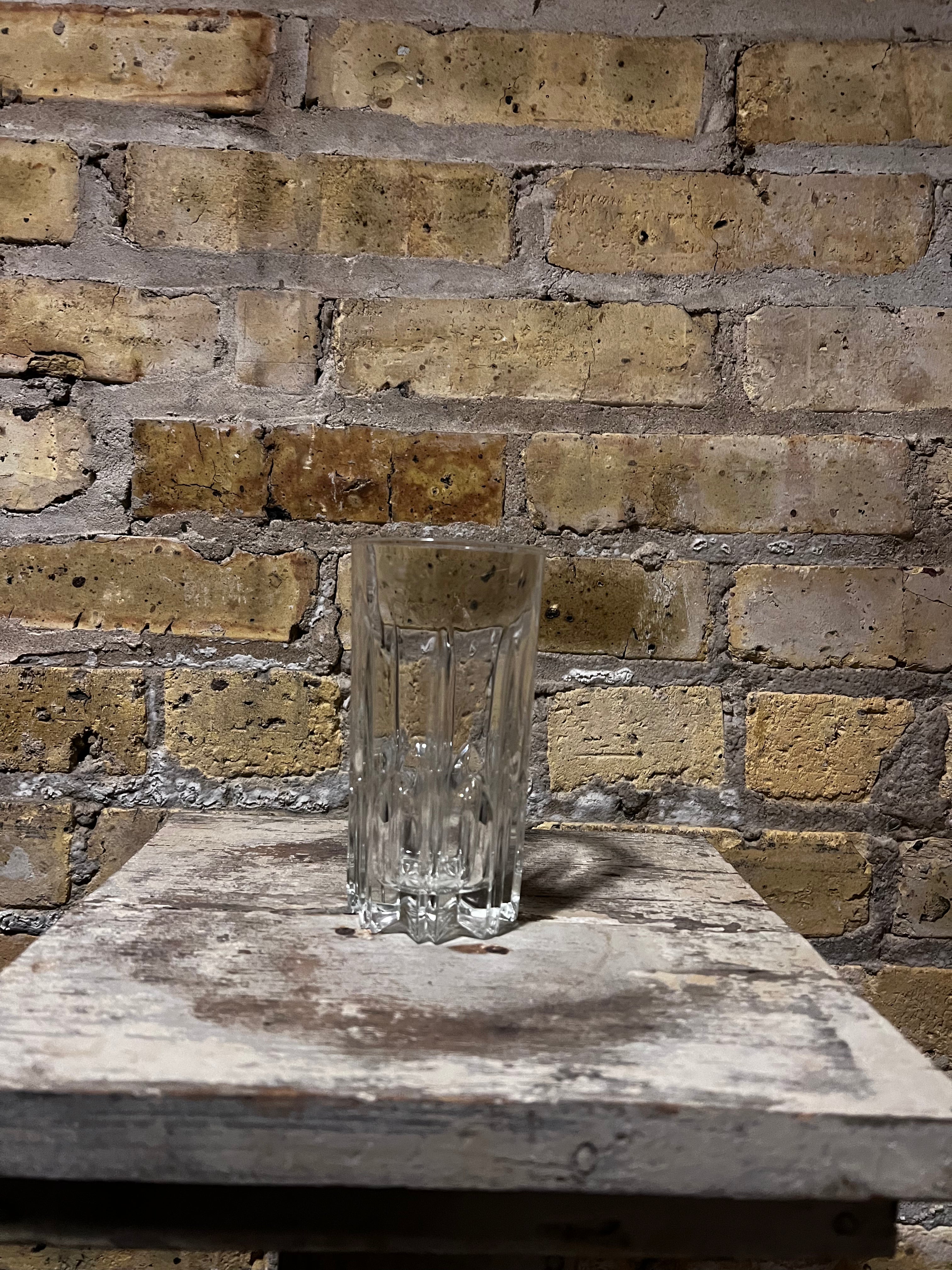 Italian Highball Crystal Glass