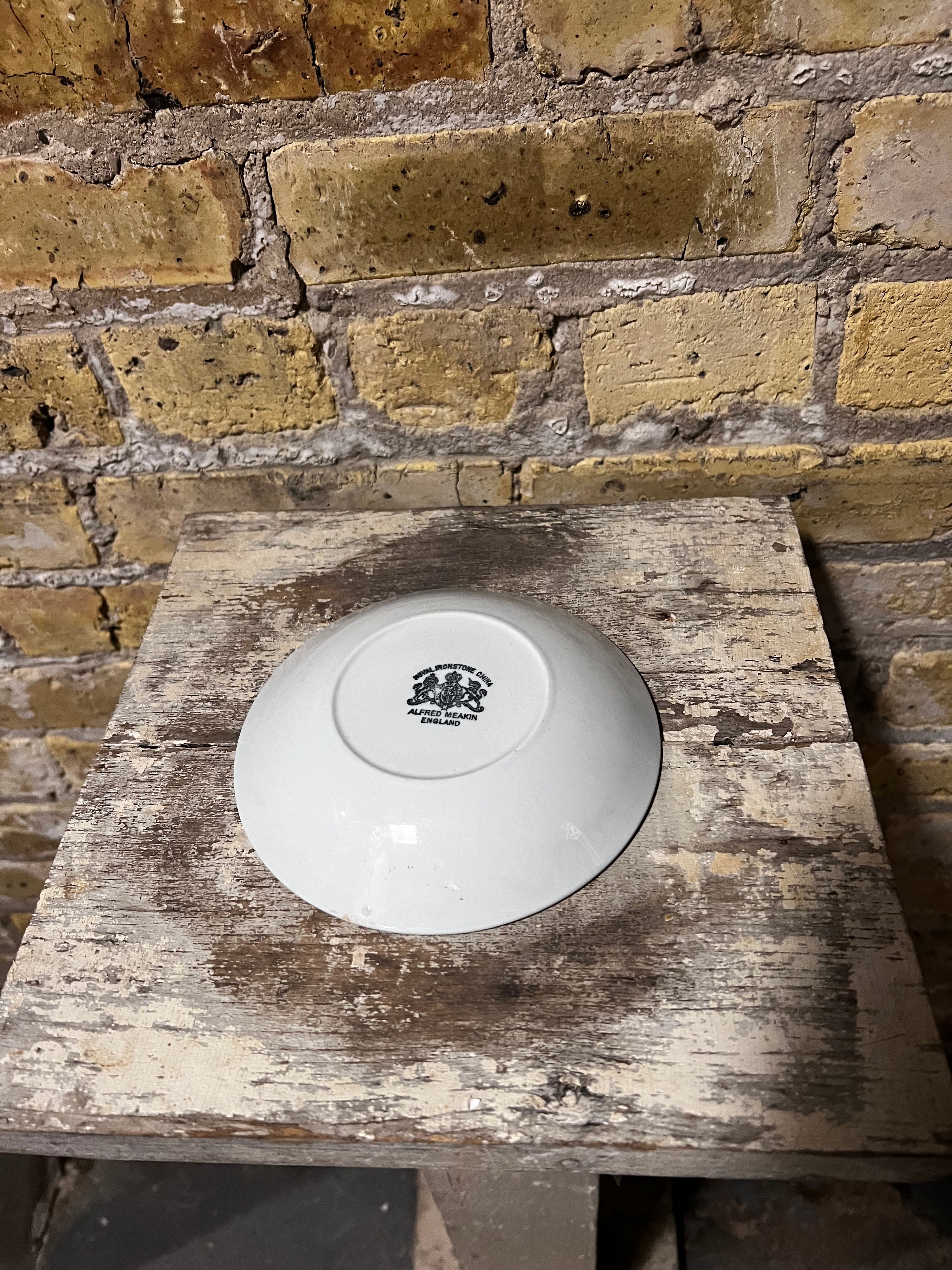 Meakin Ironstone Saucer