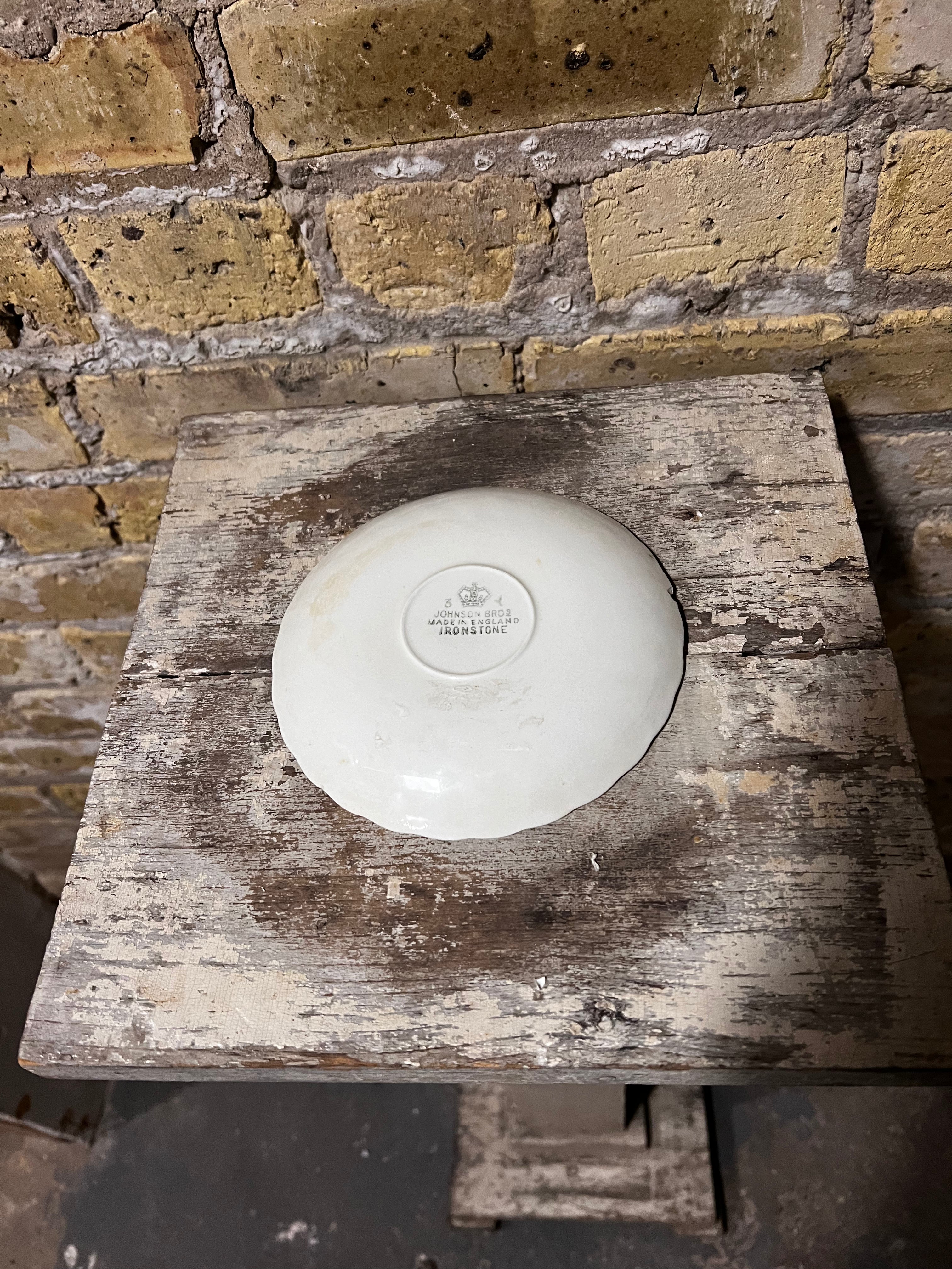 Johnson Bros Ironstone Saucer