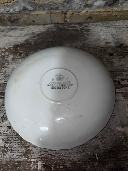 Johnson Bros Ironstone Saucer