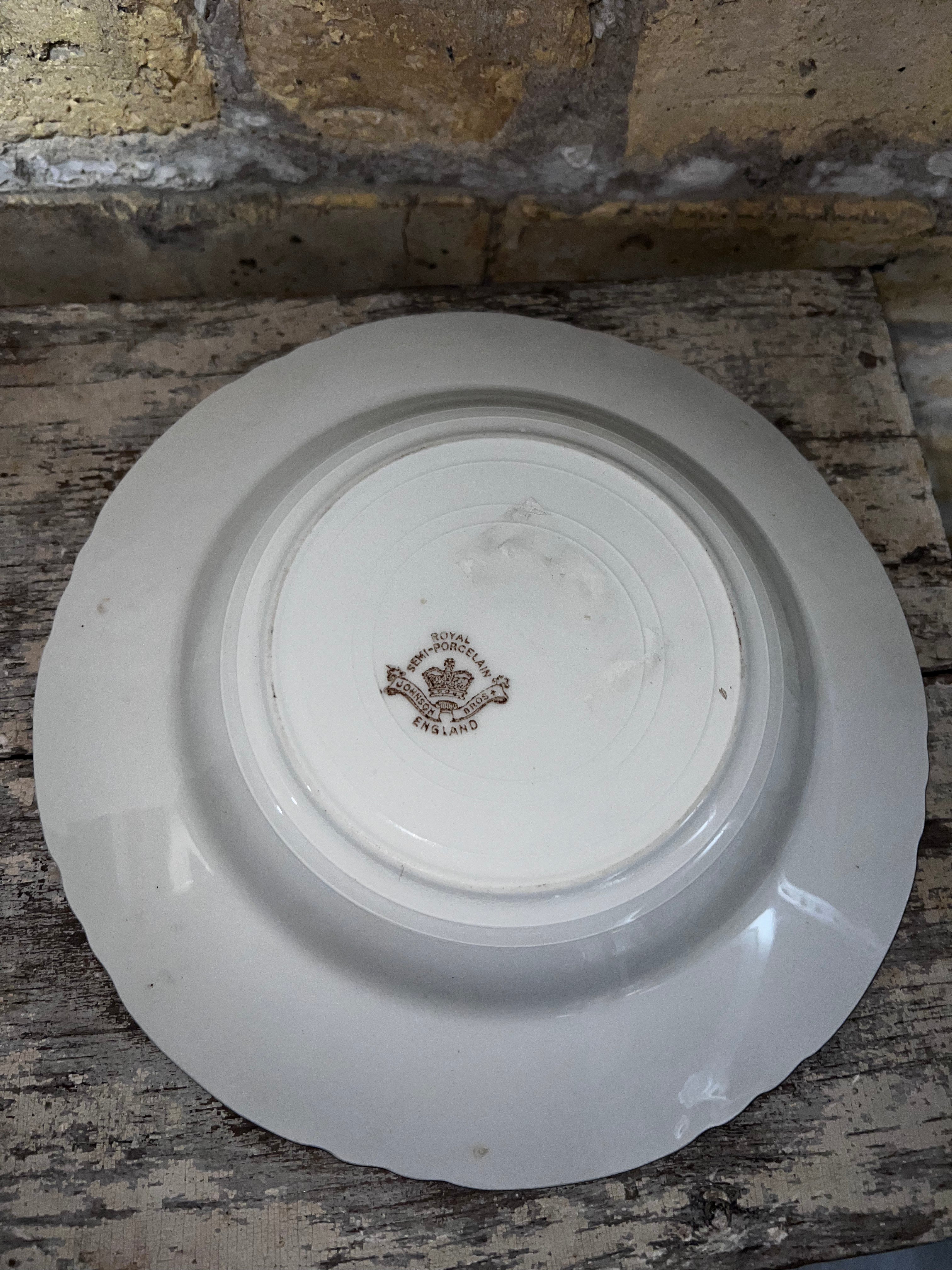 Johnson Bros Ironstone Bowl