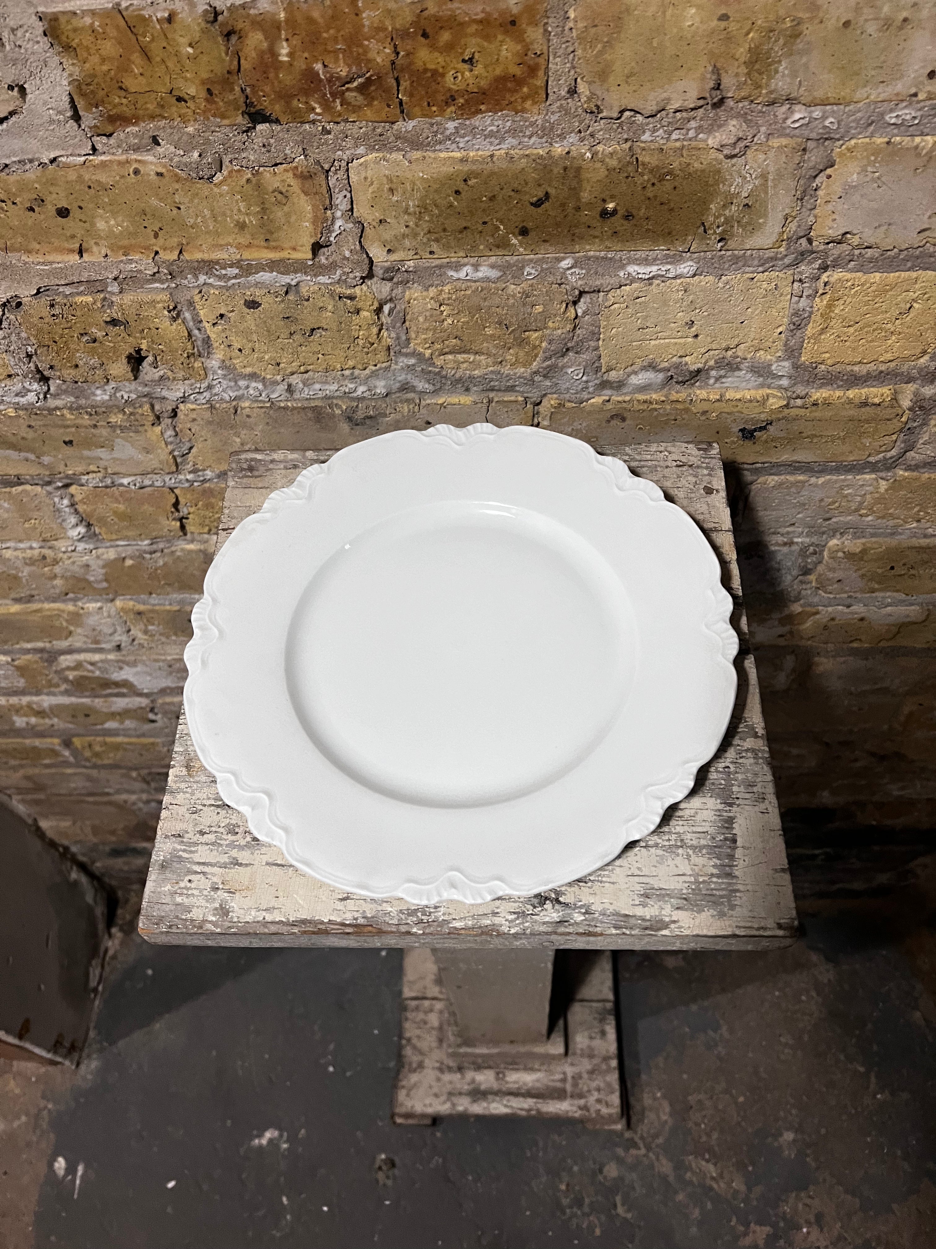 Farmhouse Ironstone Plate