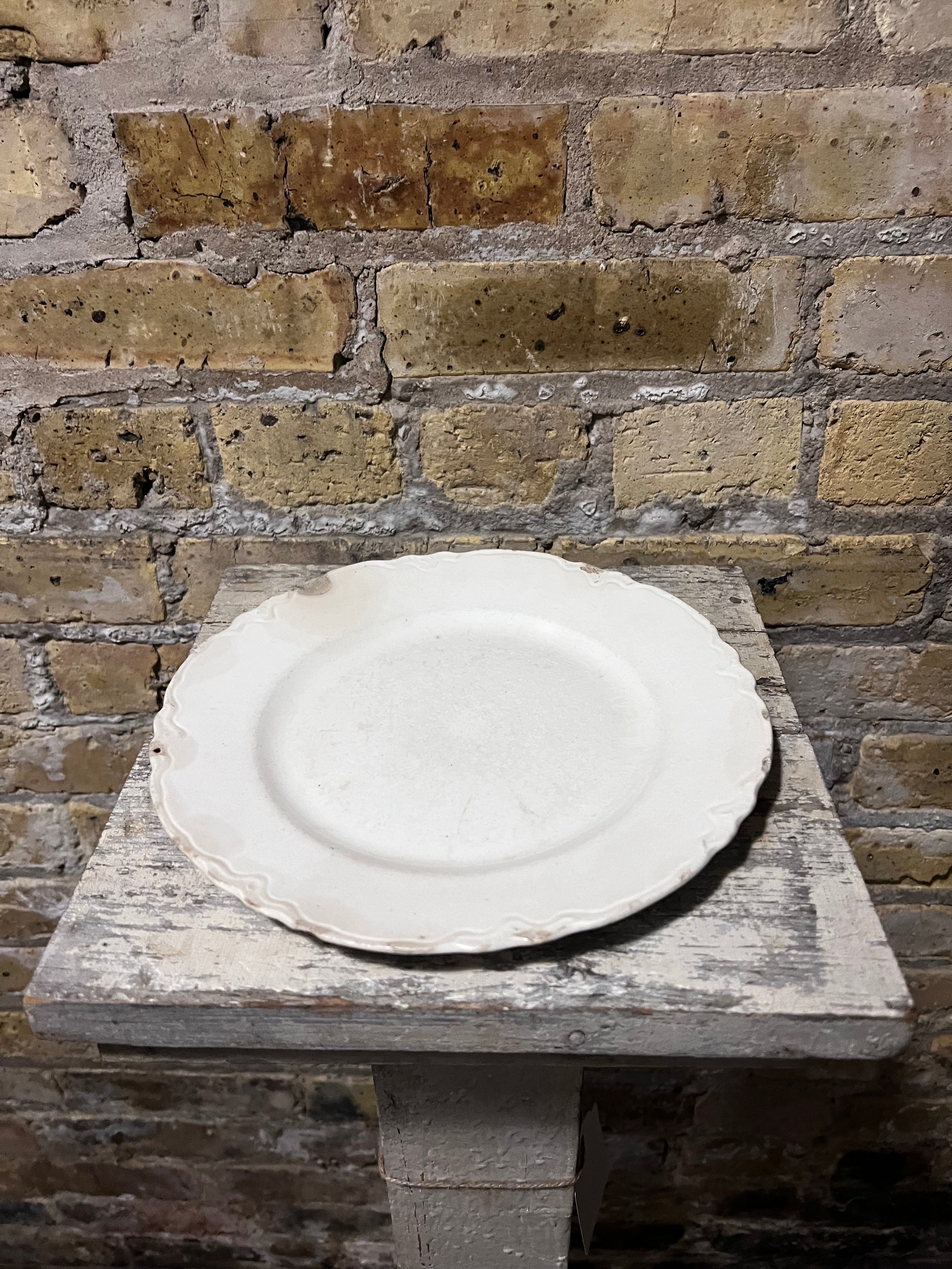 Ironstone Plate