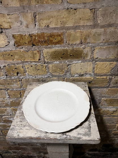 Farmhouse Ironstone Plate