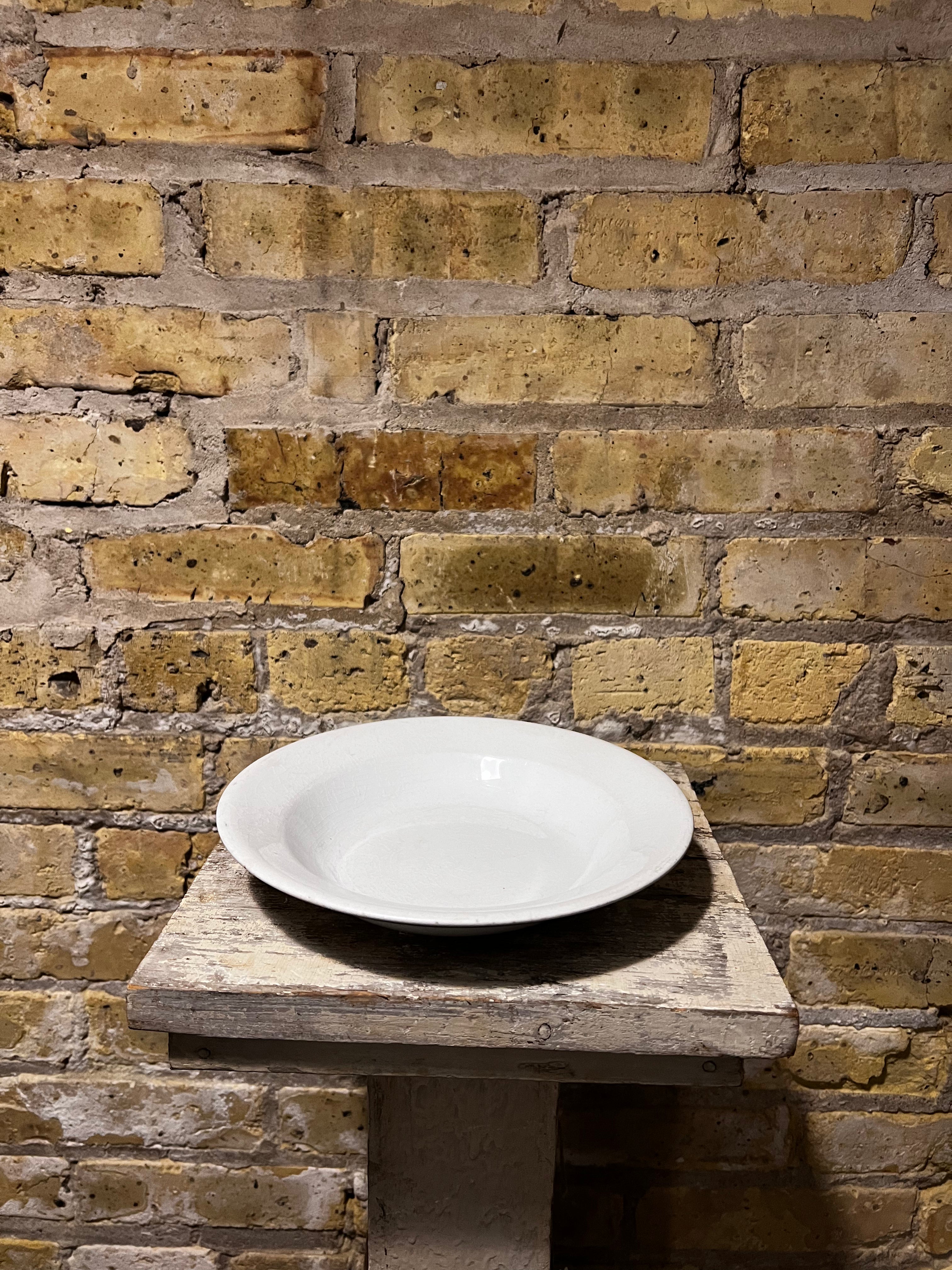 Ironstone Soup Bowl