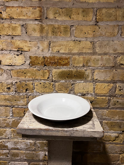 Ironstone Soup Bowl