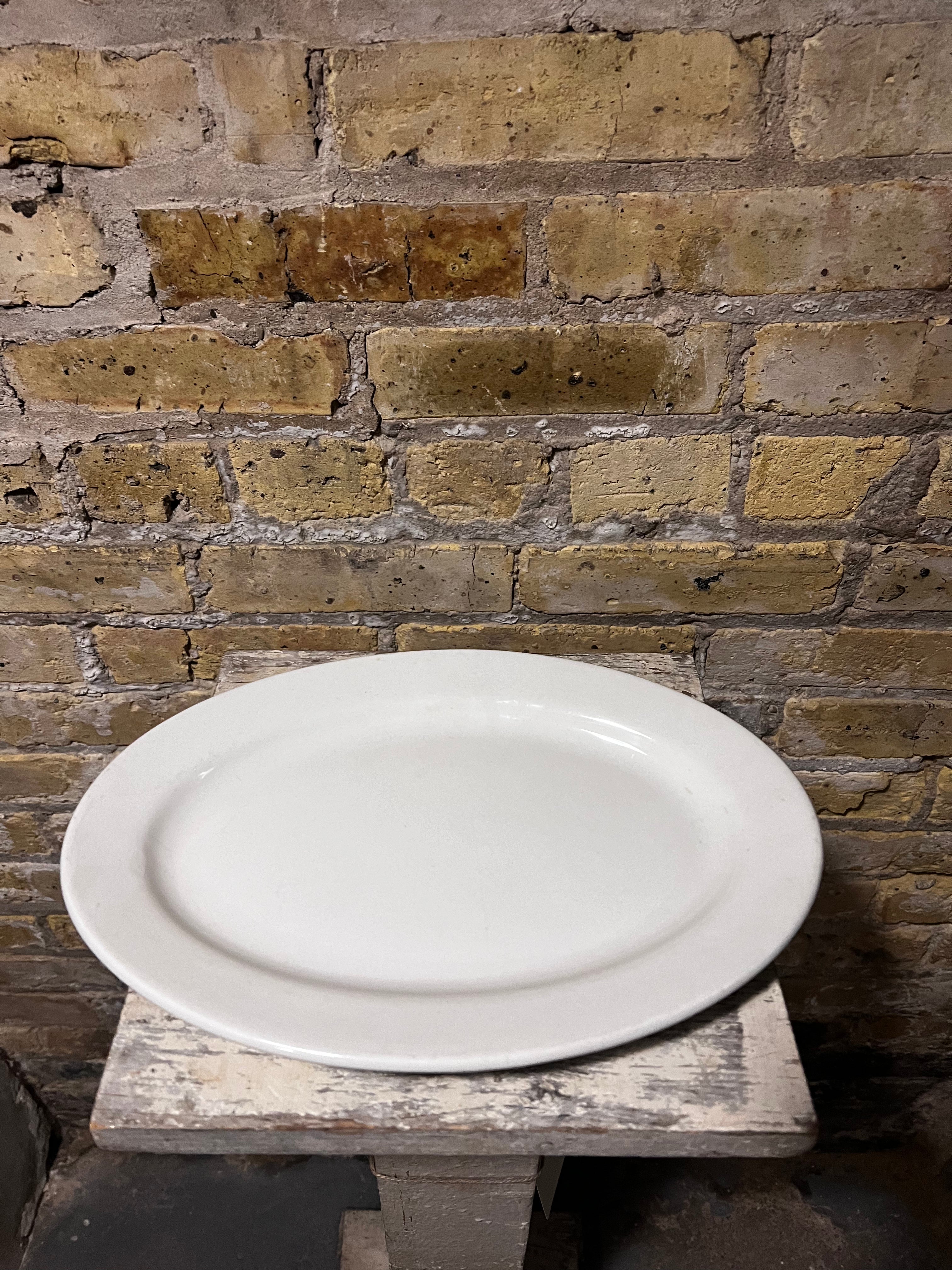 White Ceramic Platter