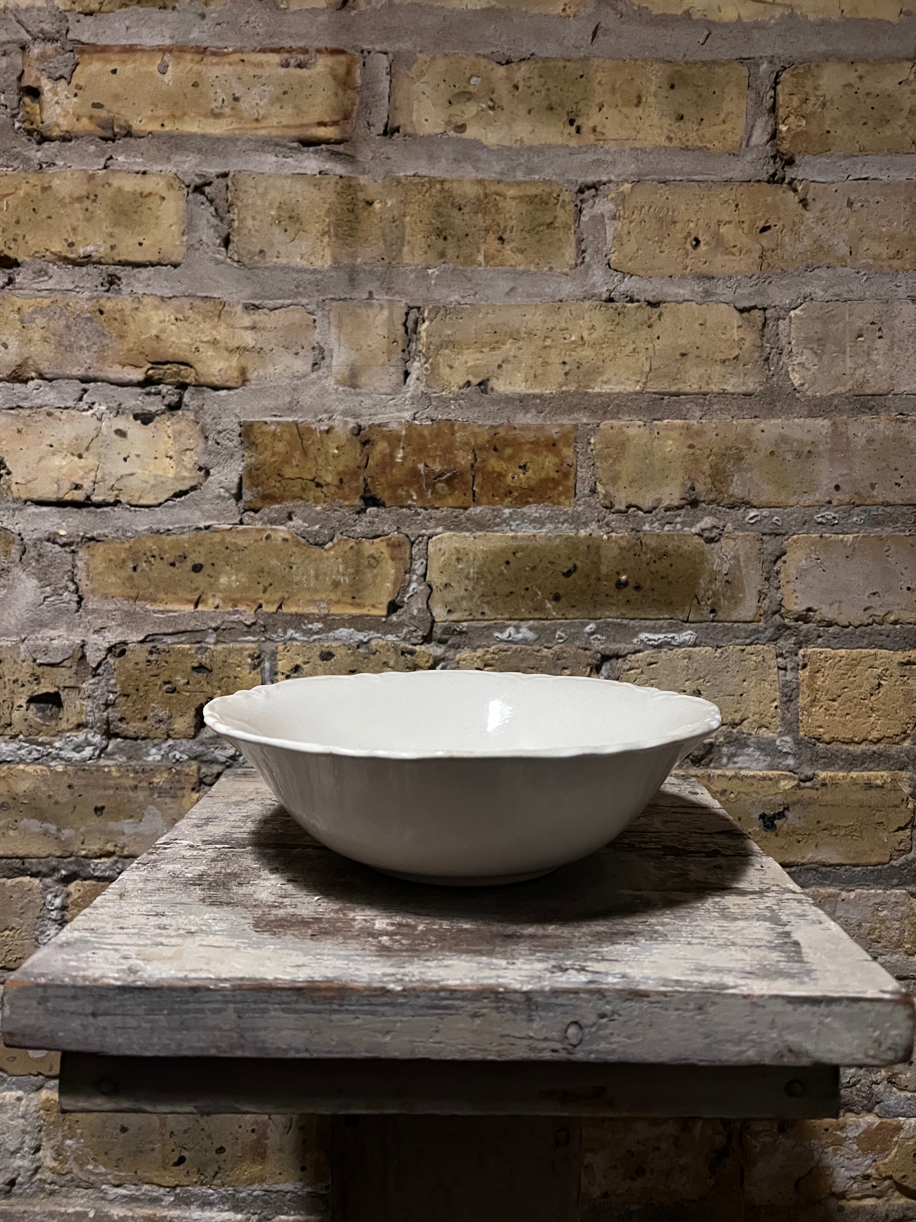 White Ceramic Bowl Sm