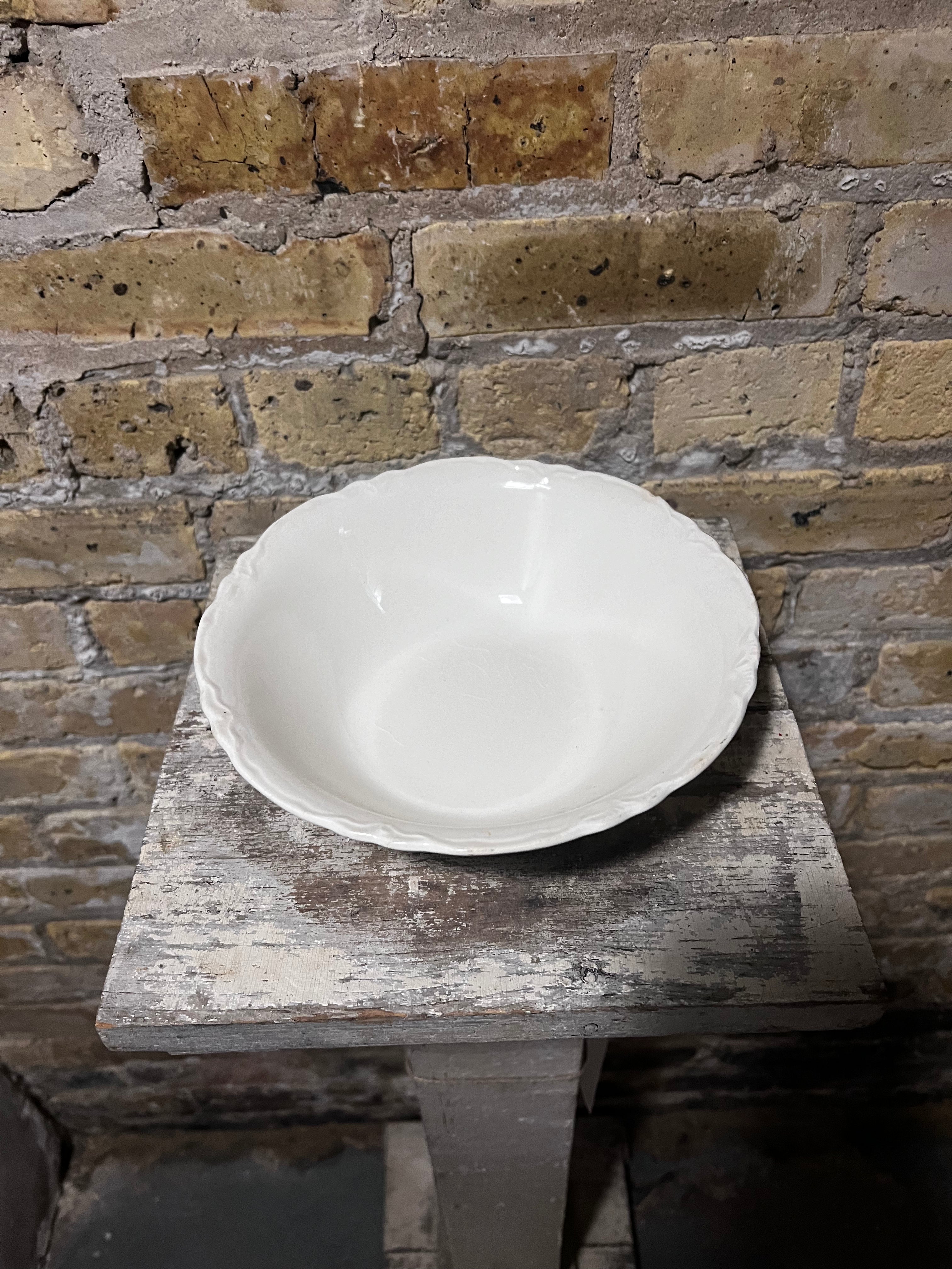 White Ceramic Bowl Sm