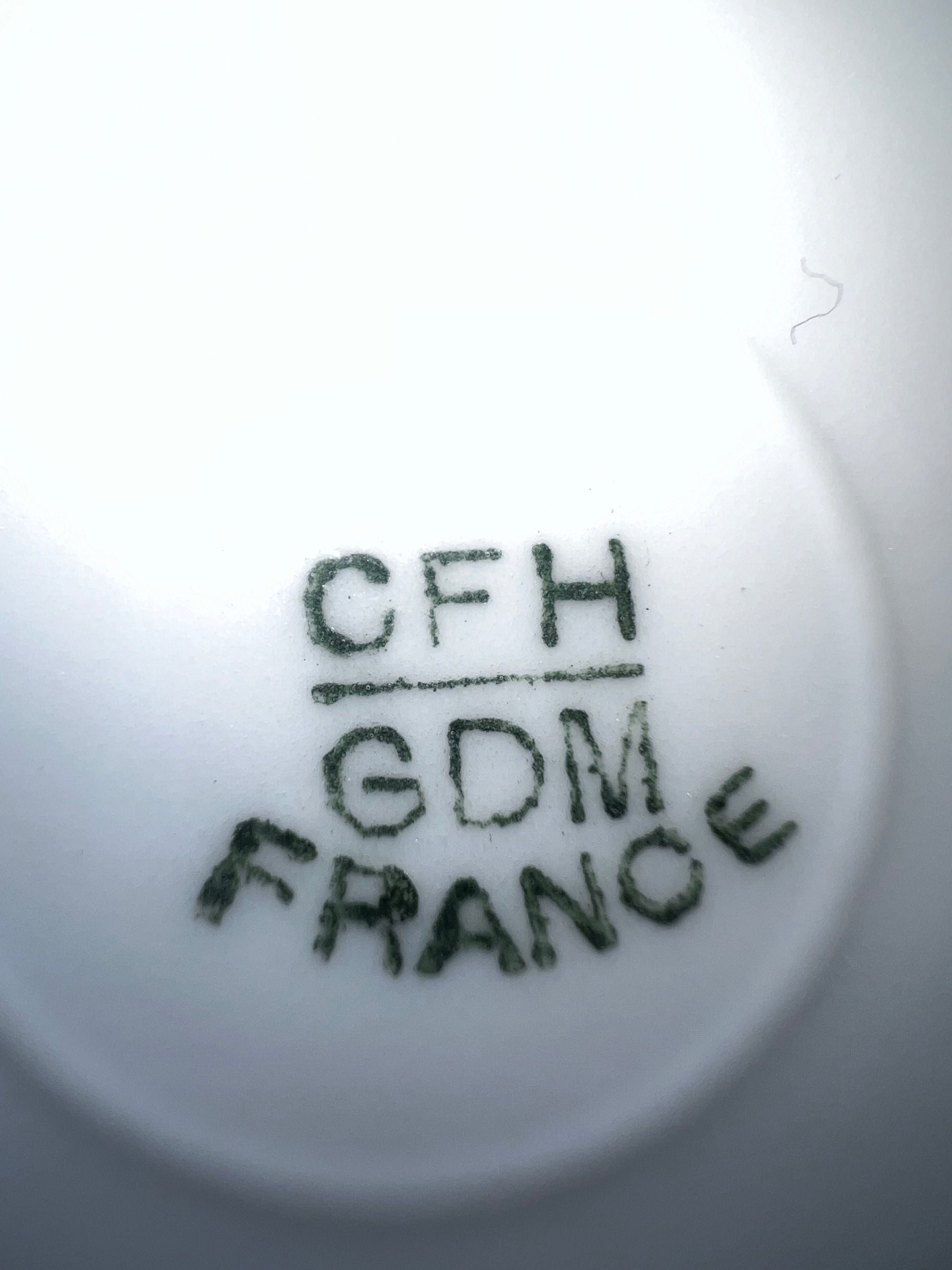 French Ceramic Plate