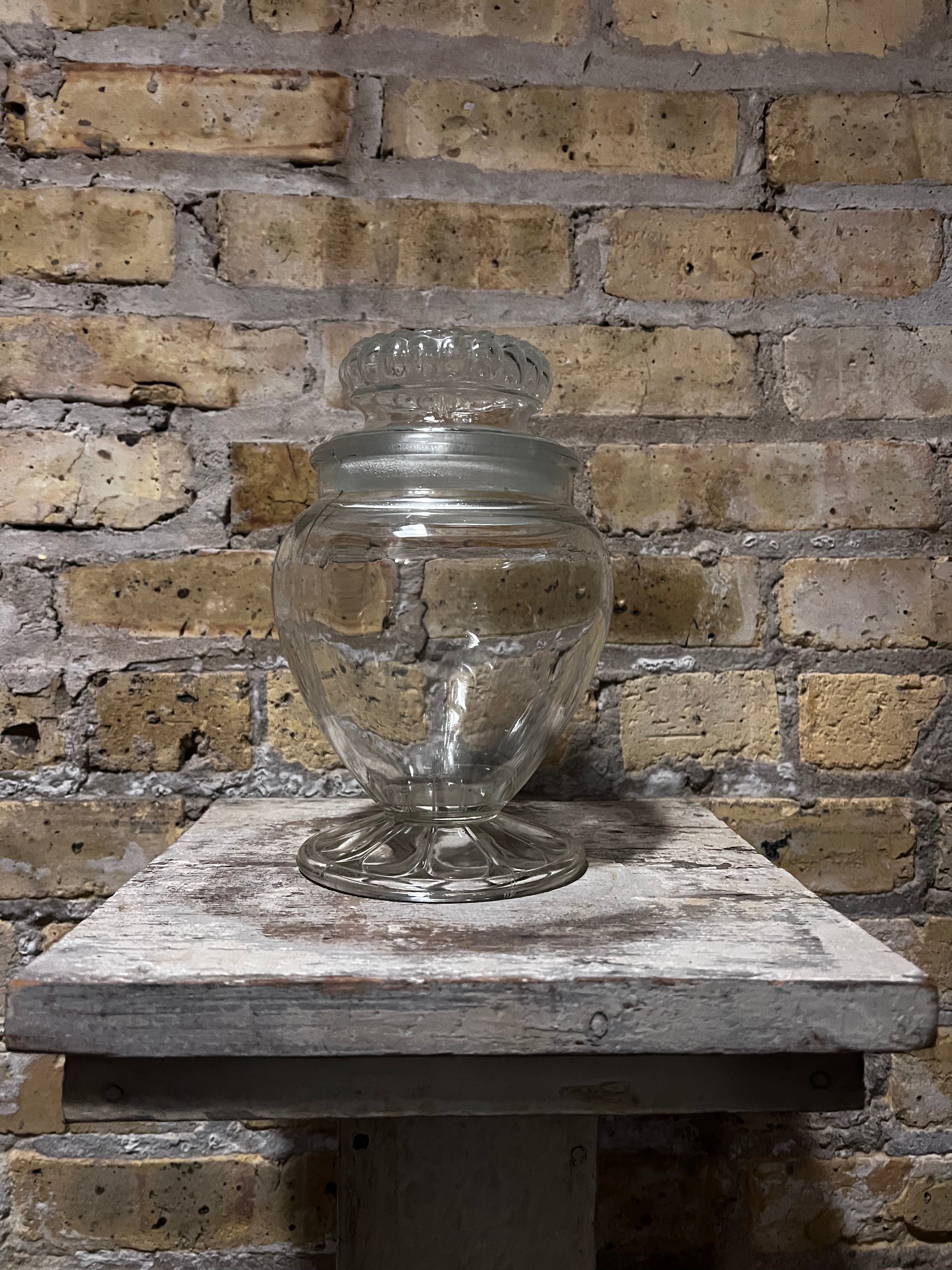 Glass Candy Jar
