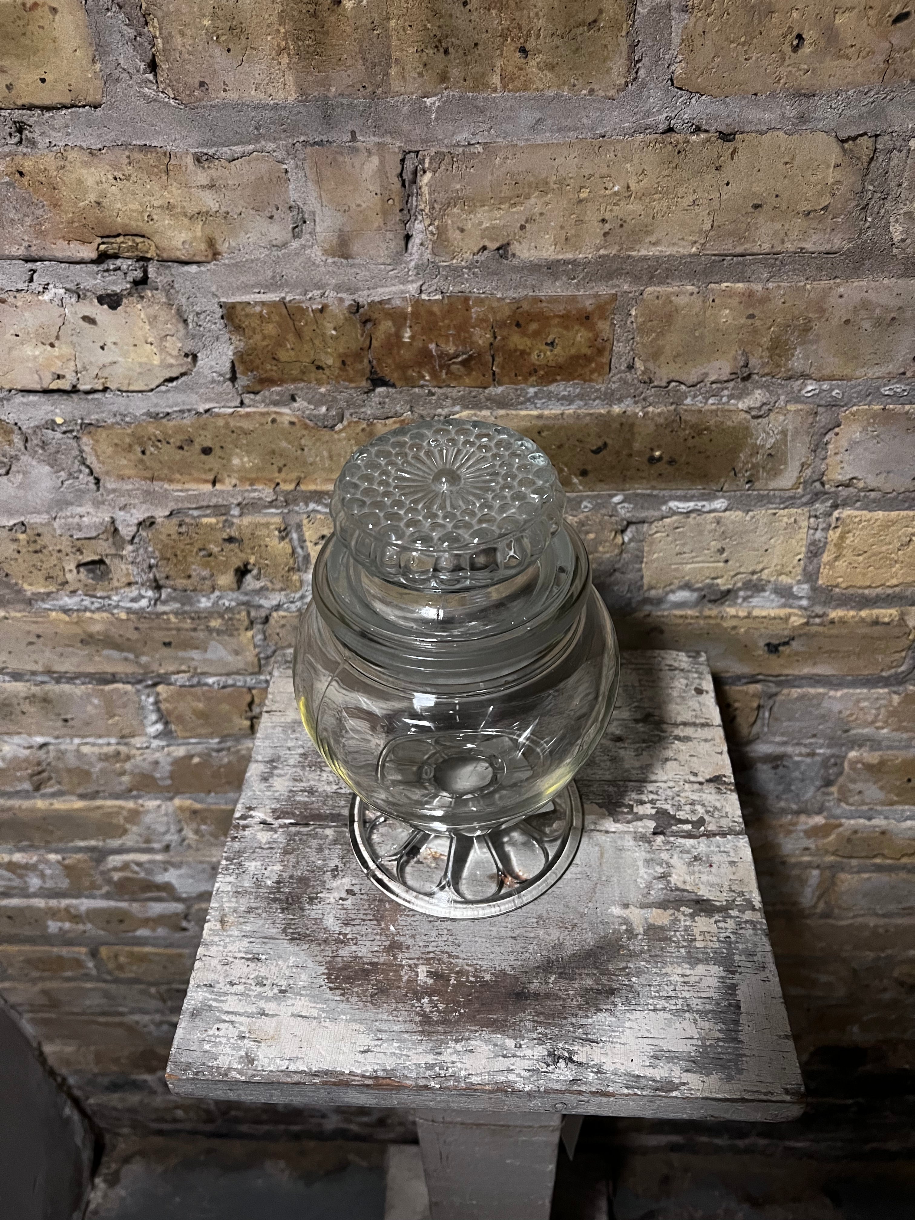 Glass Candy Jar