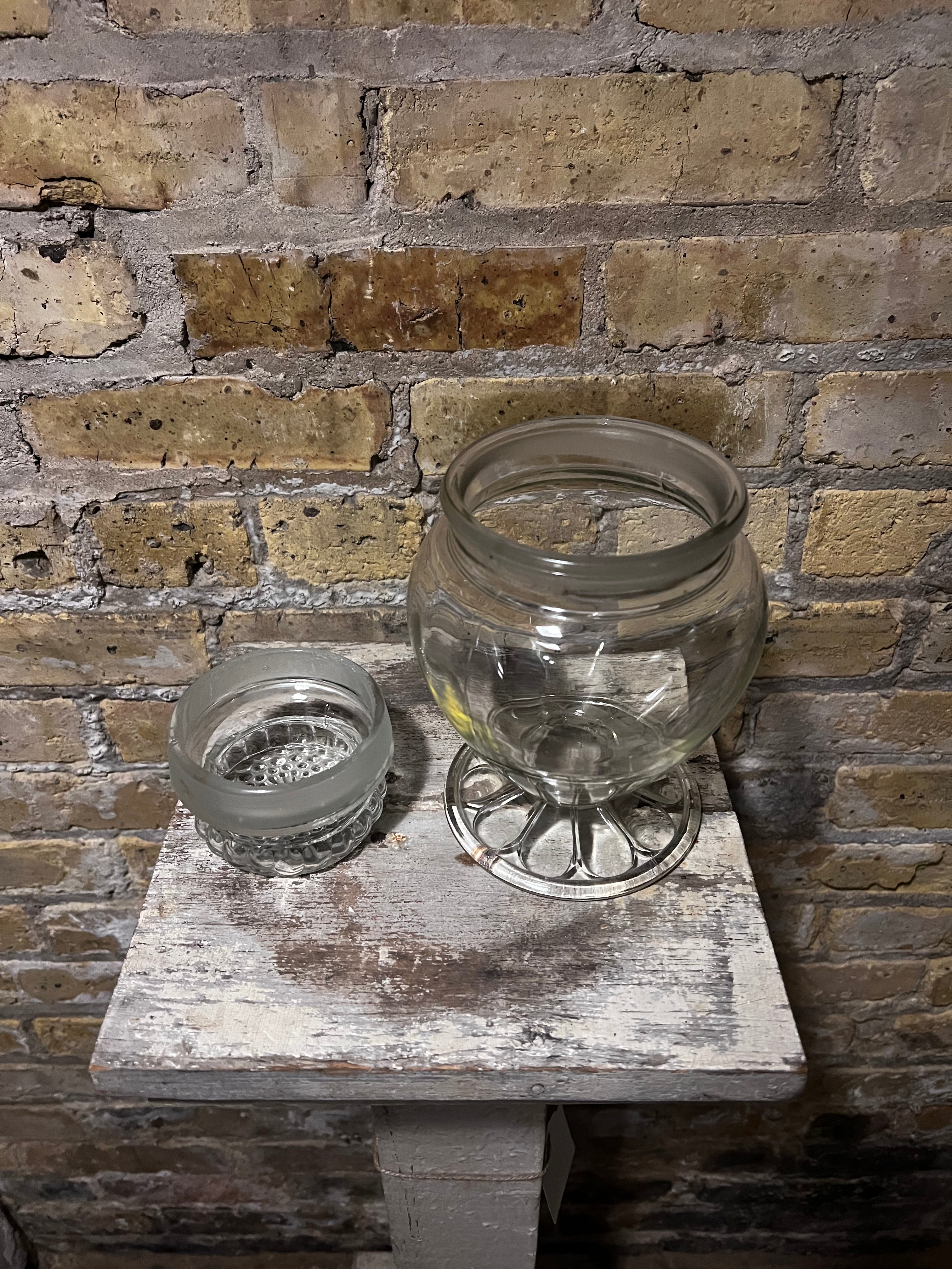 Glass Candy Jar