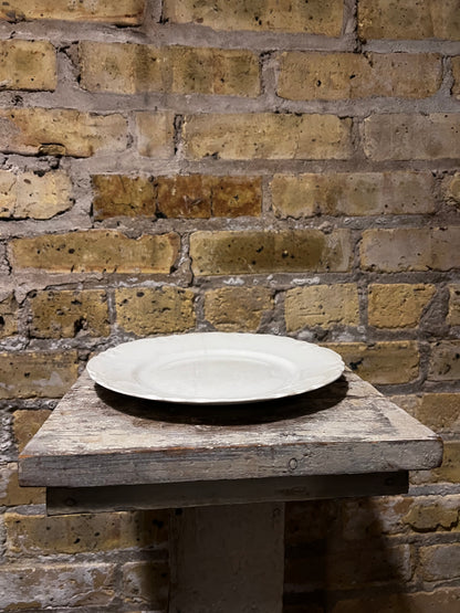 Vintage Farmhouse Ceramic Plate