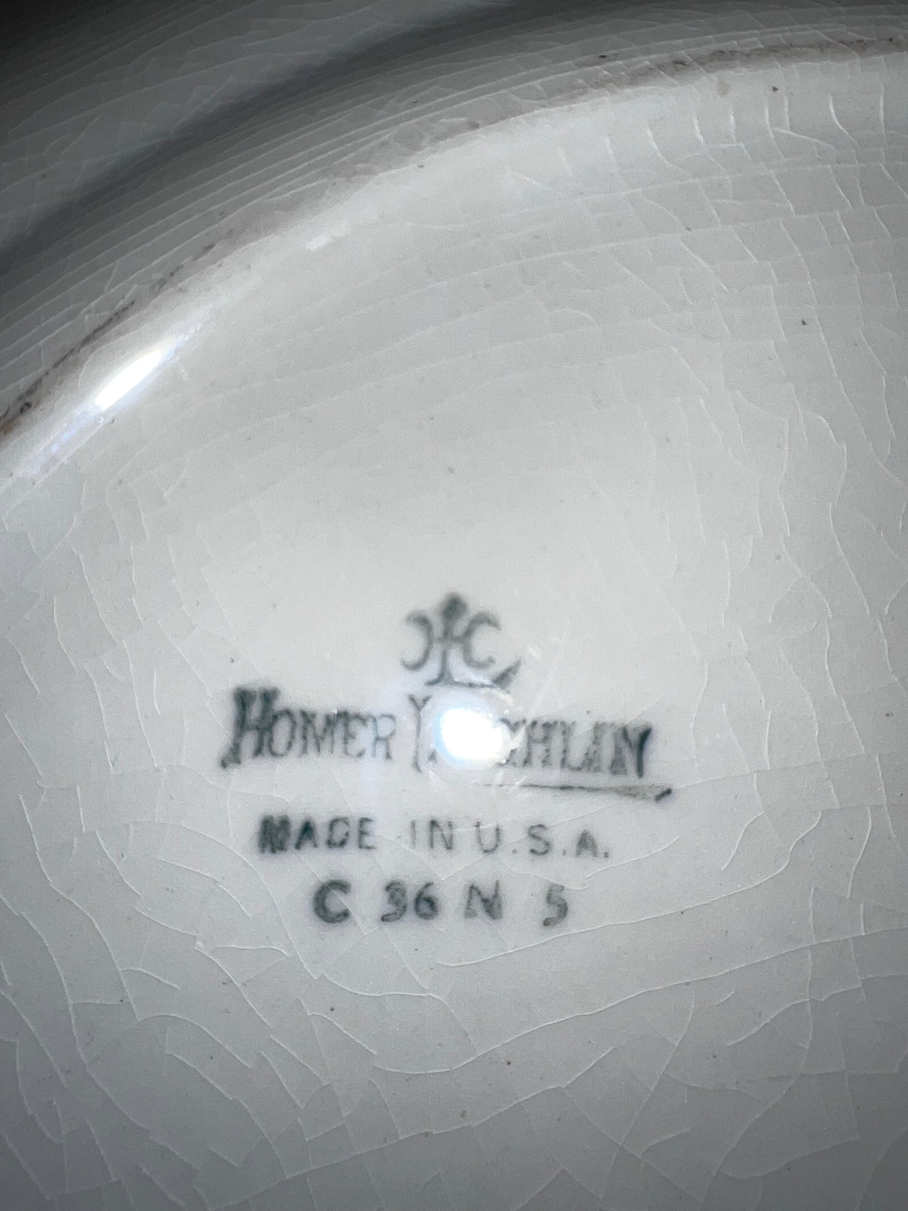 Vintage Farmhouse Ceramic Plate