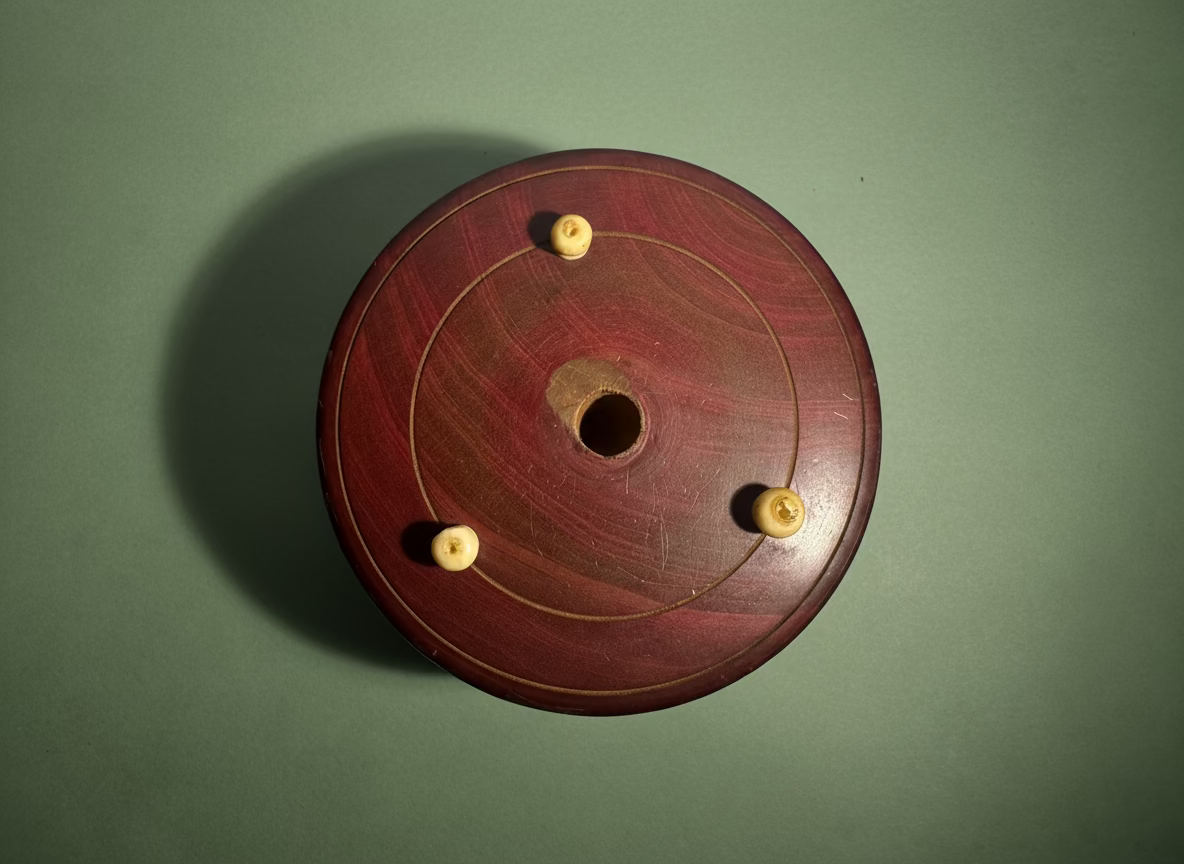 Mexican Hand Carved Wooden Ashtray