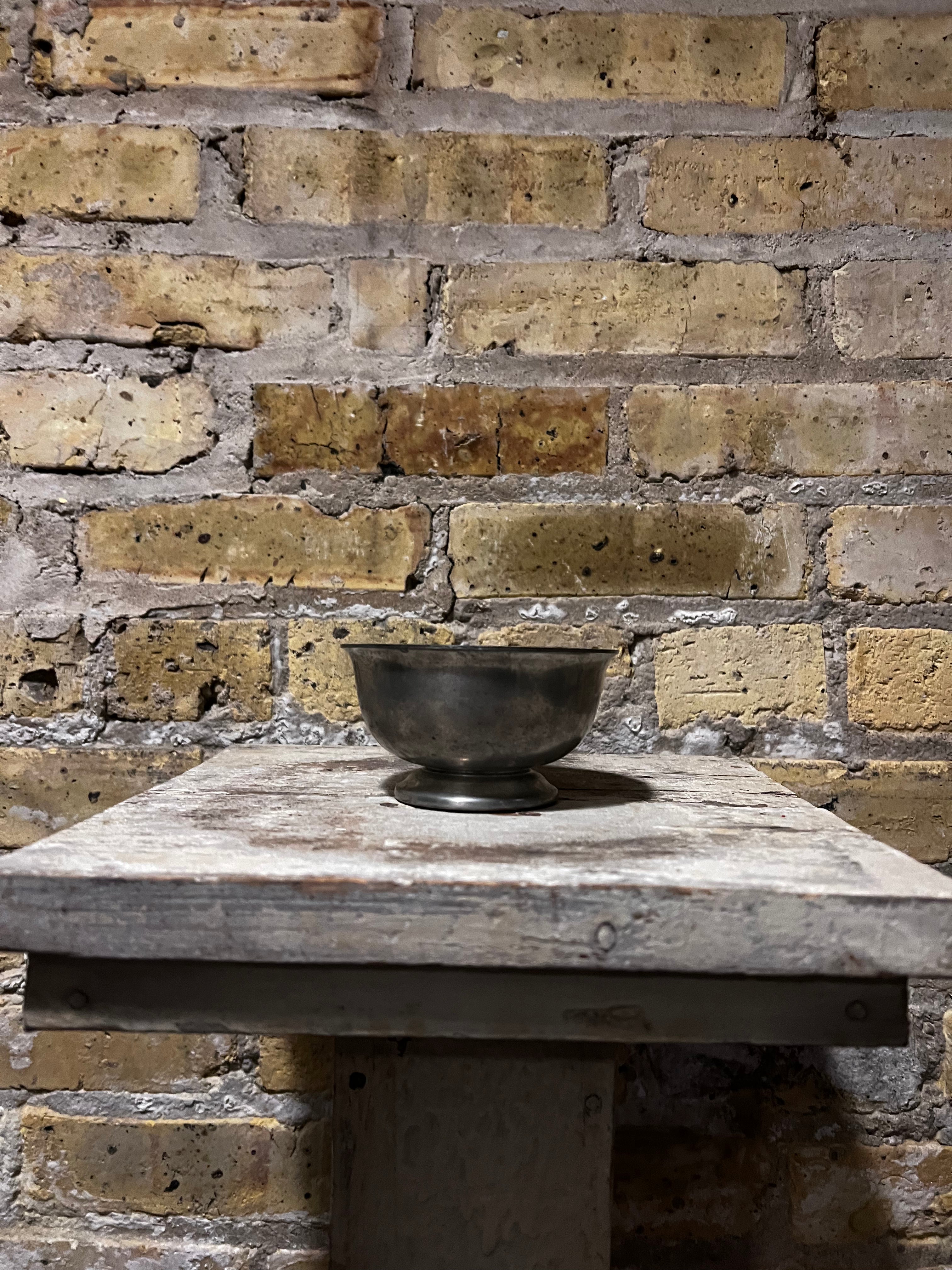 Vtg Silver Plate Bowl