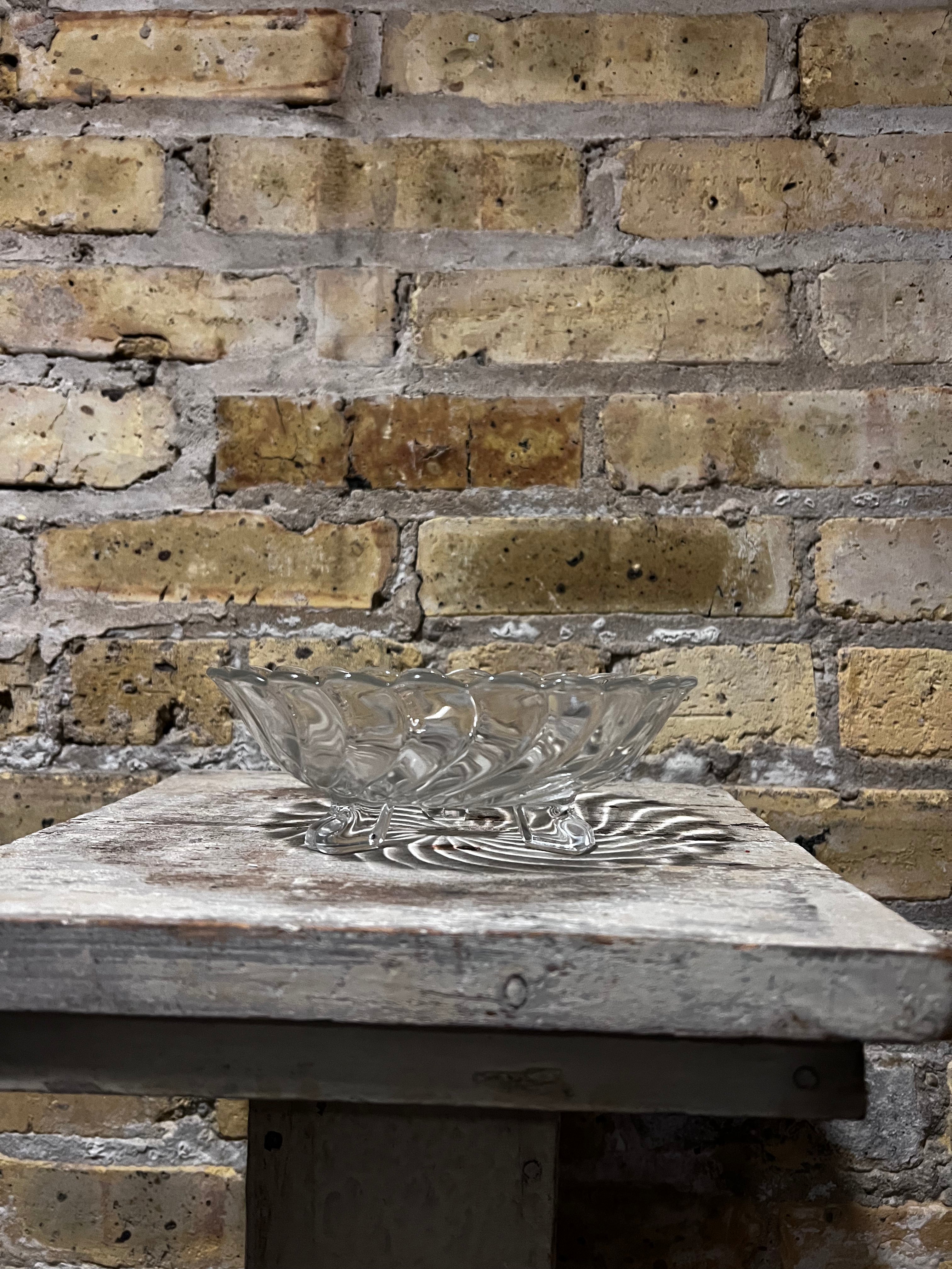 Cut Glass Candy Dish