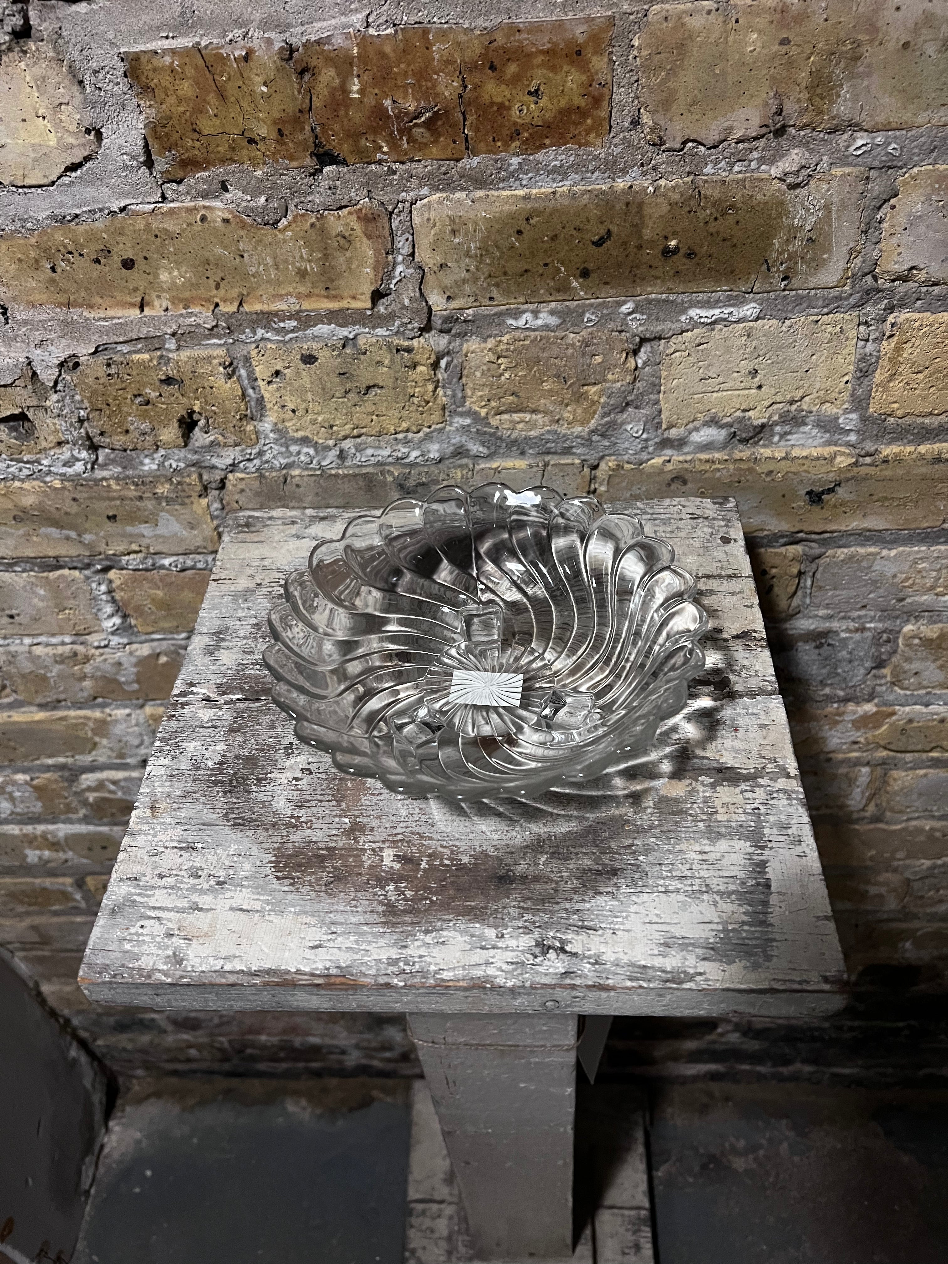 Cut Glass Candy Dish