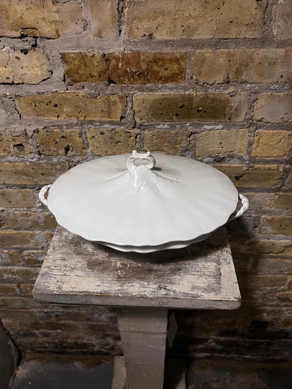 White Ceramic Tureen