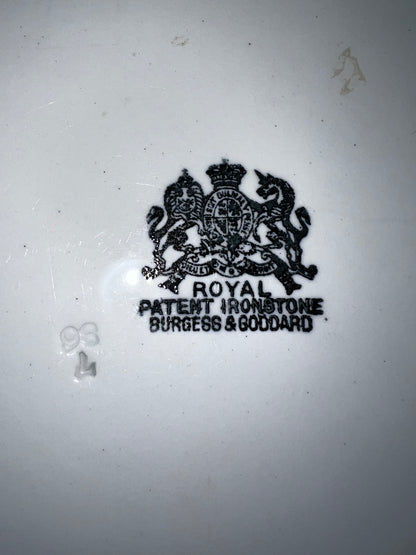 Antique Burgess & Goddard Platter