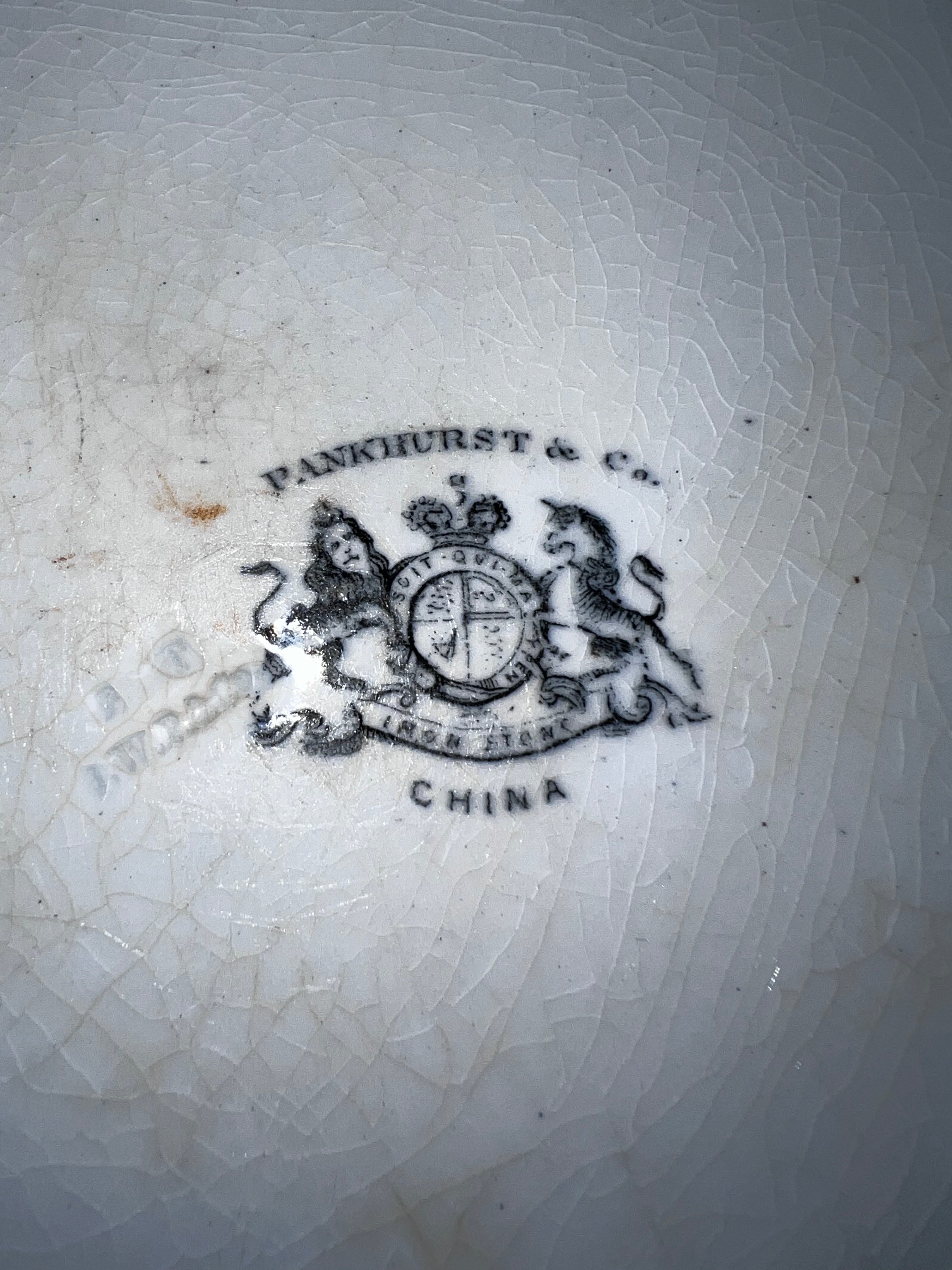 Atq 1800’s Parkhurst Platter