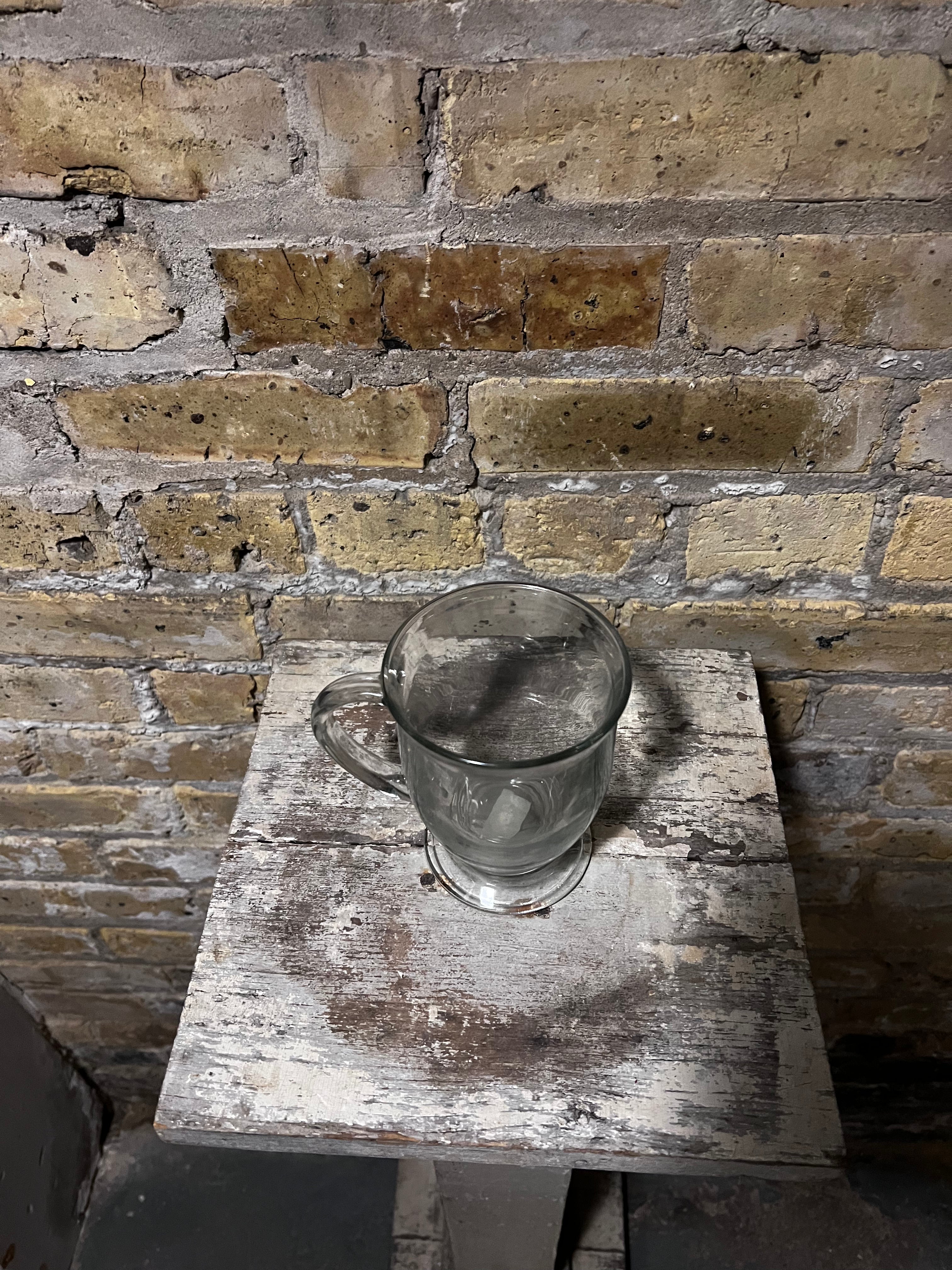 Clear Coffee Mug