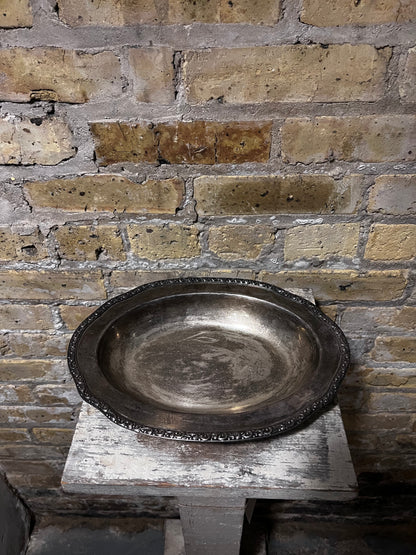 Silverplate Oval Tray